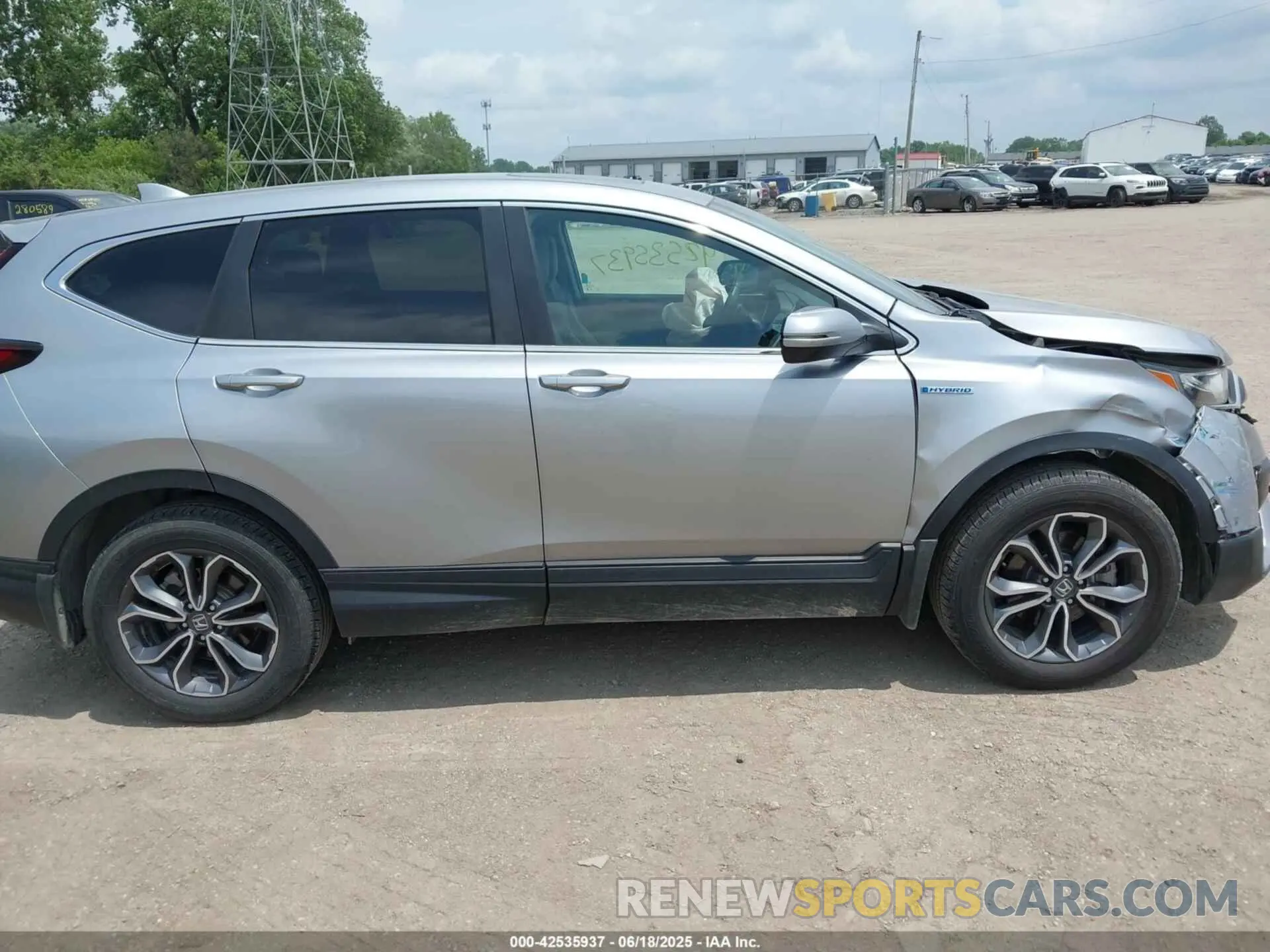 13 Photograph of a damaged car 7FART6H51ME037846 HONDA CR-V HYBRID 2021