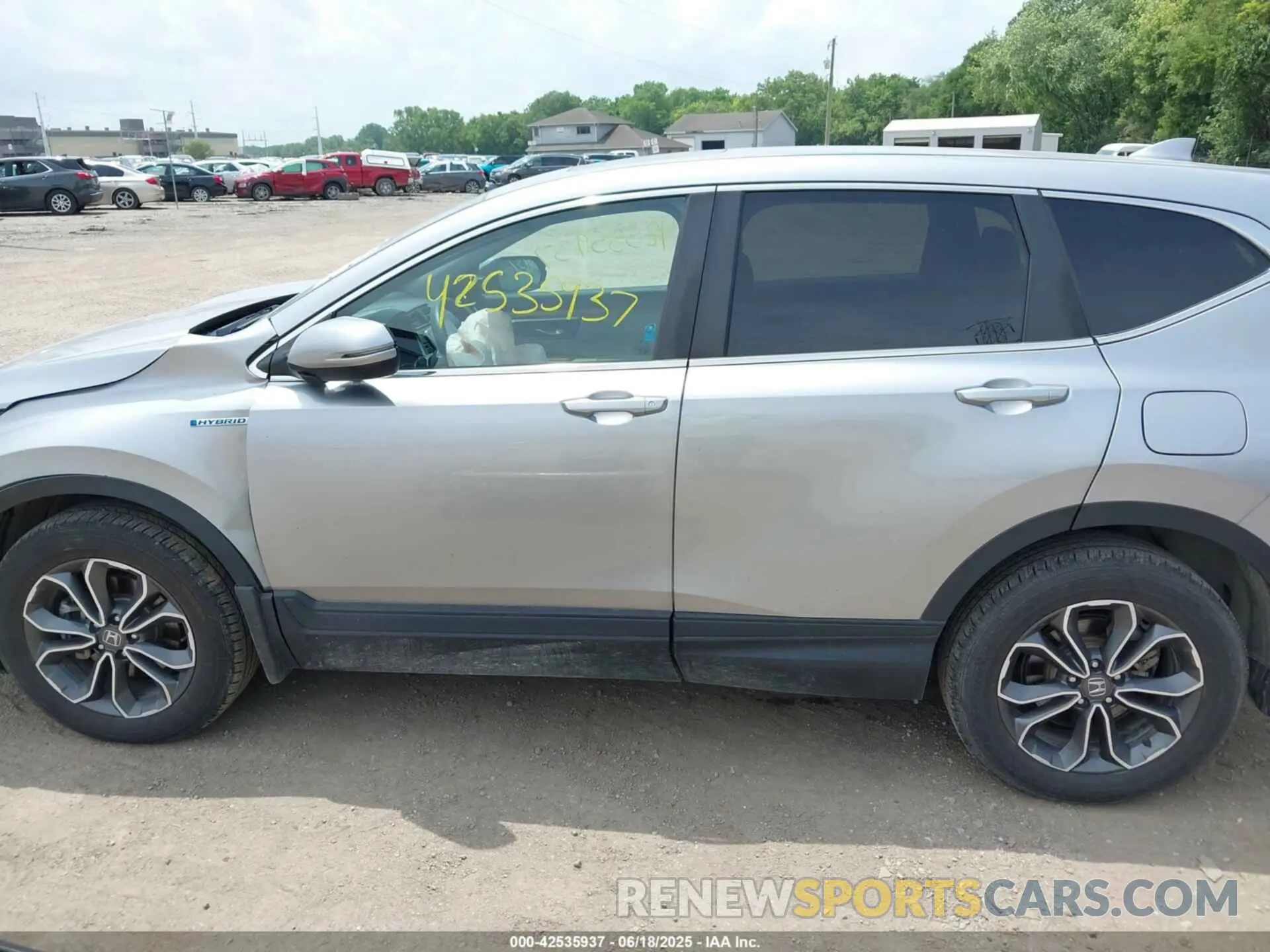 14 Photograph of a damaged car 7FART6H51ME037846 HONDA CR-V HYBRID 2021