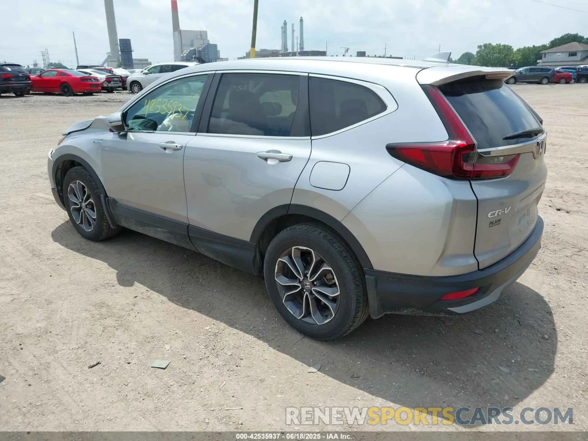 3 Photograph of a damaged car 7FART6H51ME037846 HONDA CR-V HYBRID 2021