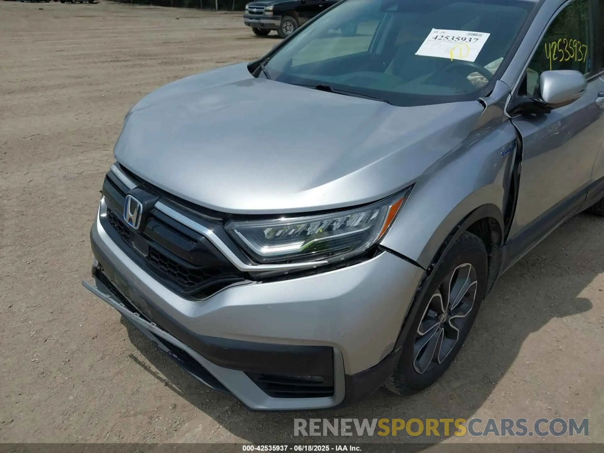 6 Photograph of a damaged car 7FART6H51ME037846 HONDA CR-V HYBRID 2021