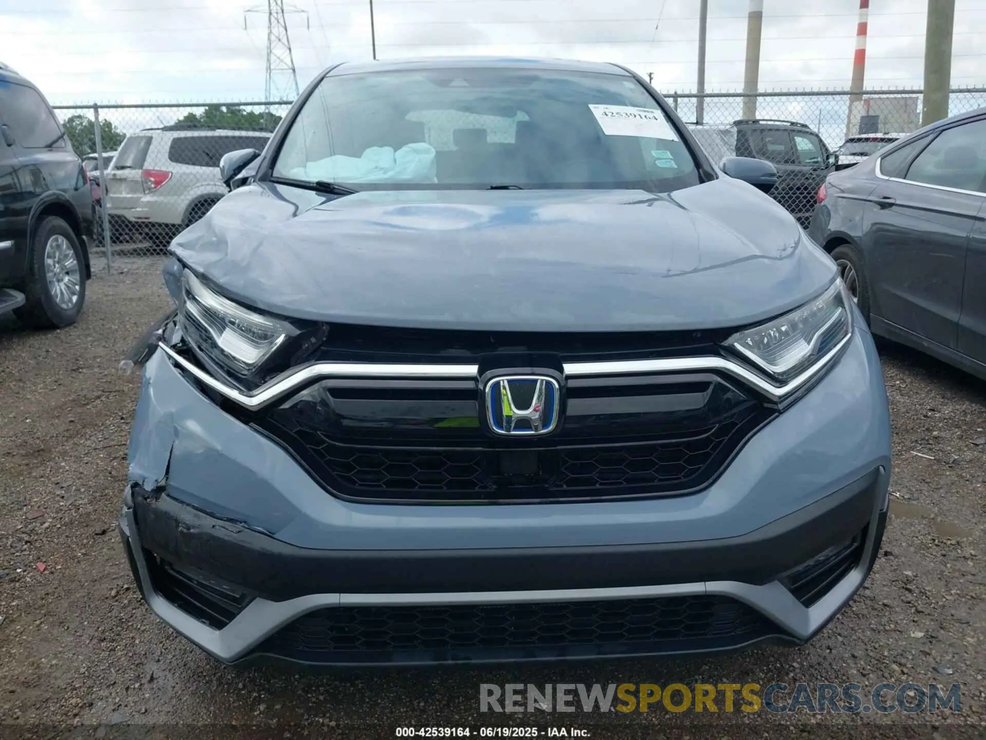 12 Photograph of a damaged car 7FART6H53ME011345 HONDA CR-V HYBRID 2021