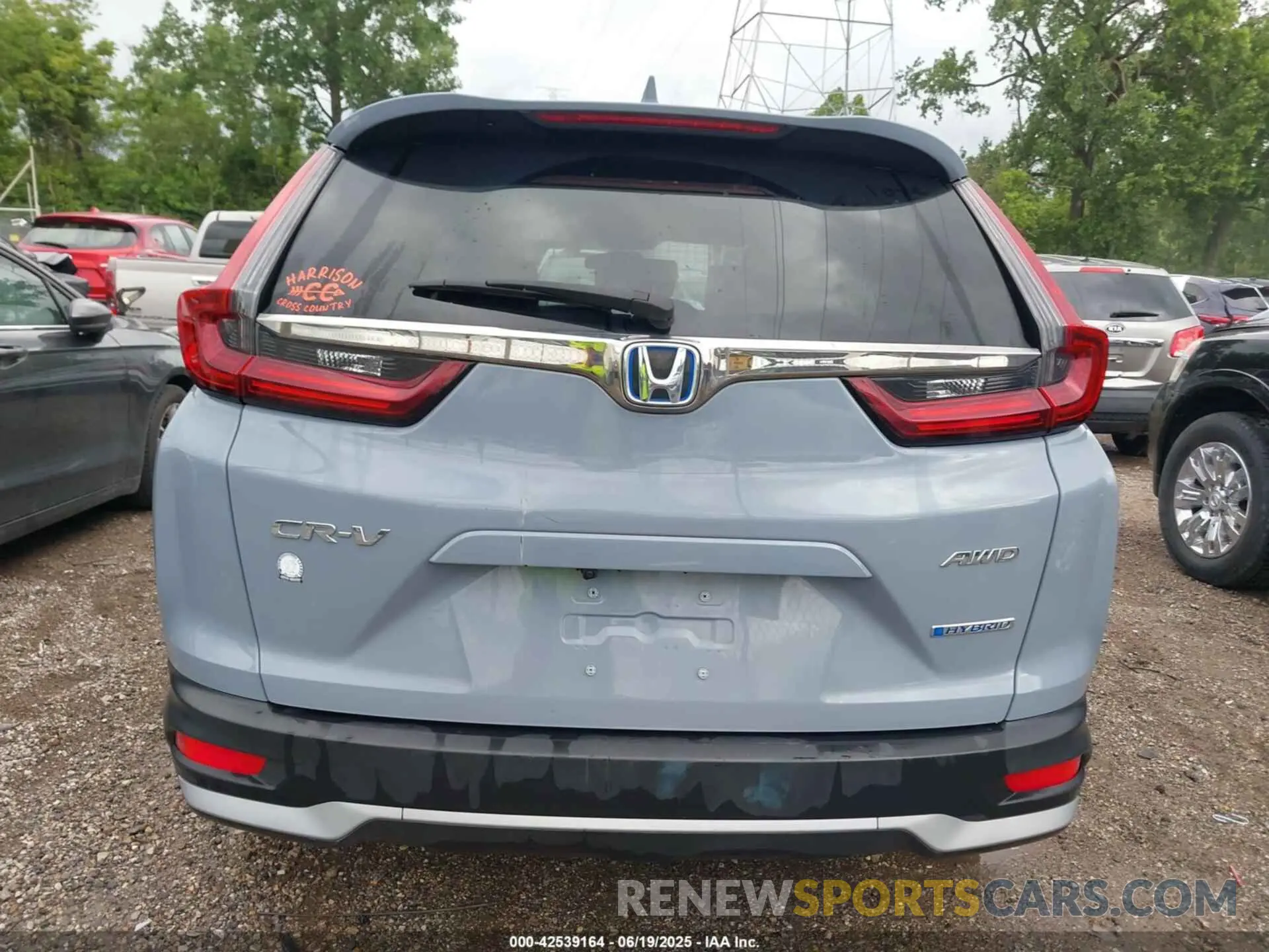 16 Photograph of a damaged car 7FART6H53ME011345 HONDA CR-V HYBRID 2021