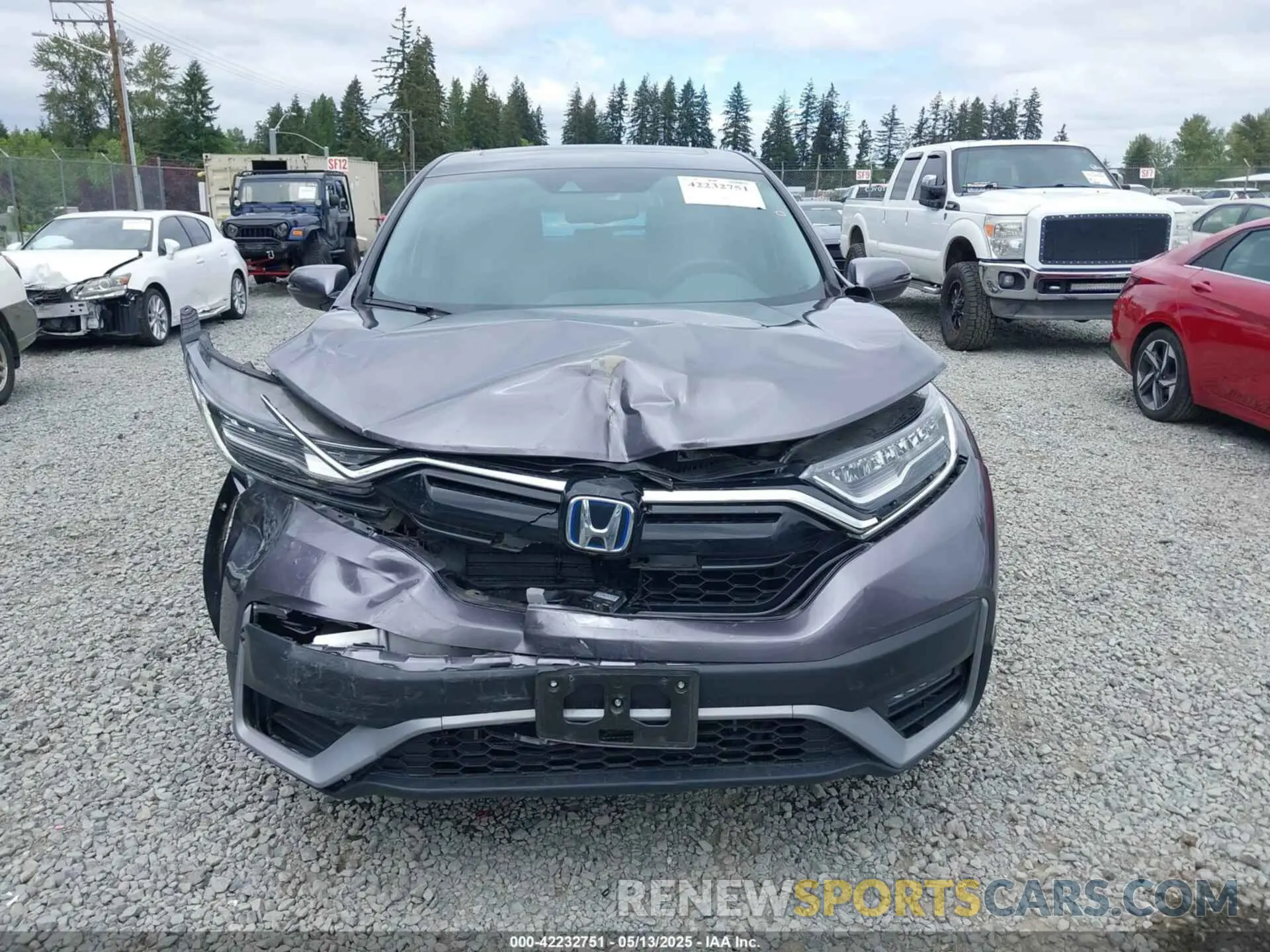 12 Photograph of a damaged car 7FART6H80ME014973 HONDA CR-V HYBRID 2021