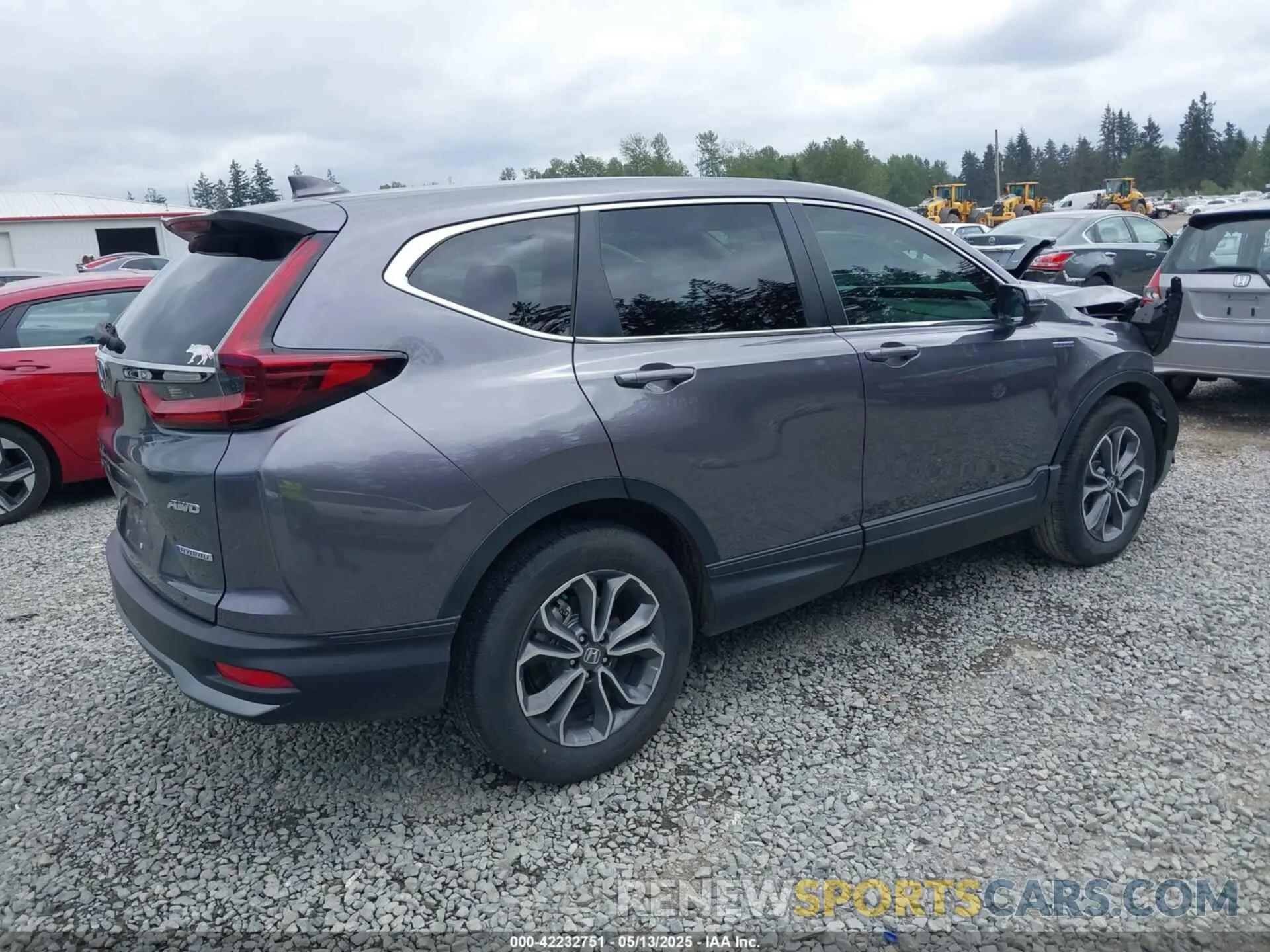 4 Photograph of a damaged car 7FART6H80ME014973 HONDA CR-V HYBRID 2021