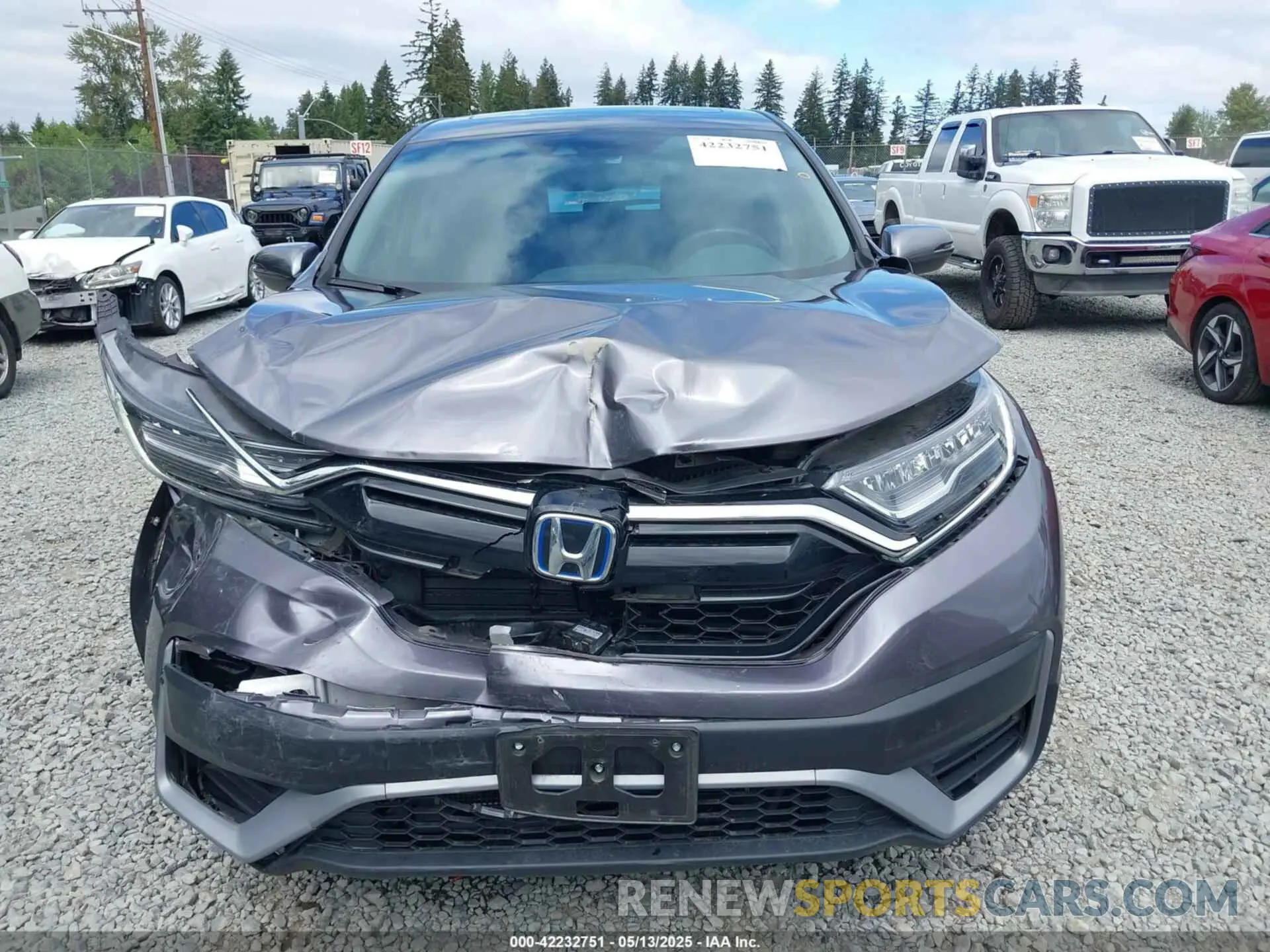 6 Photograph of a damaged car 7FART6H80ME014973 HONDA CR-V HYBRID 2021