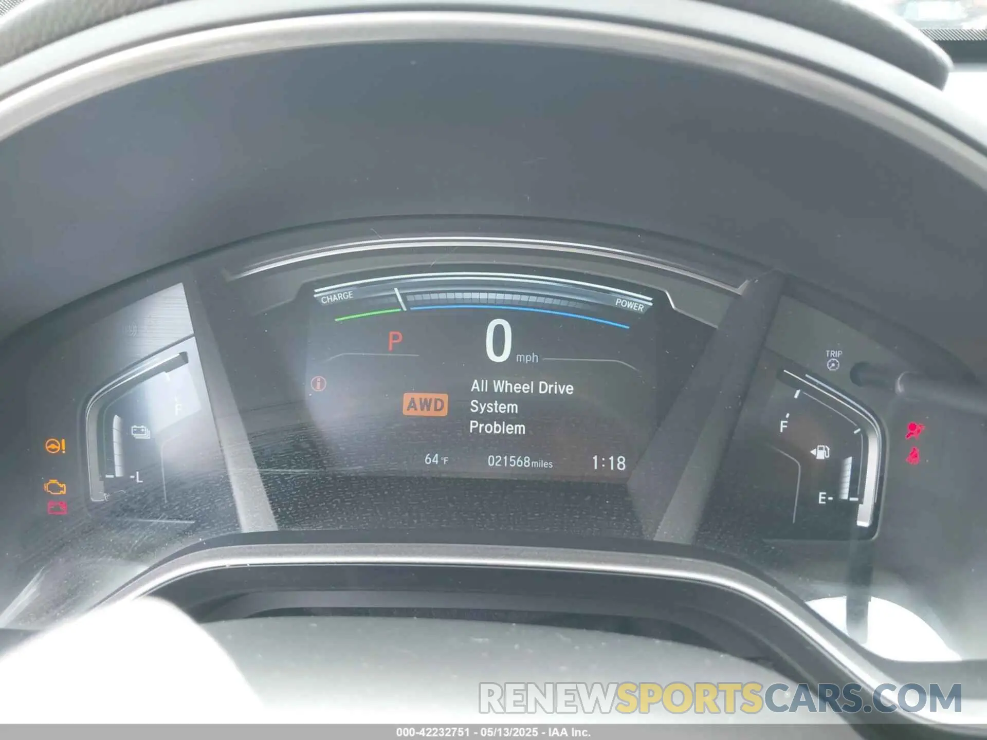 7 Photograph of a damaged car 7FART6H80ME014973 HONDA CR-V HYBRID 2021