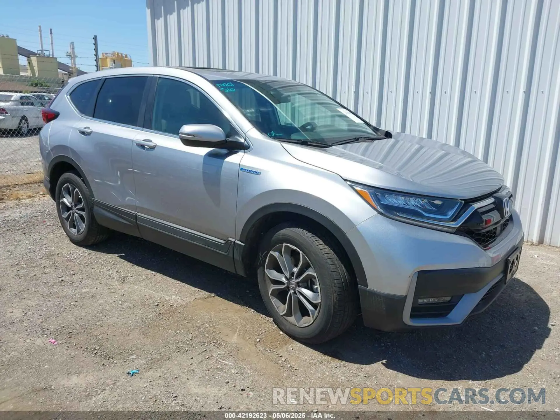 1 Photograph of a damaged car 7FART6H80ME030381 HONDA CR-V HYBRID 2021