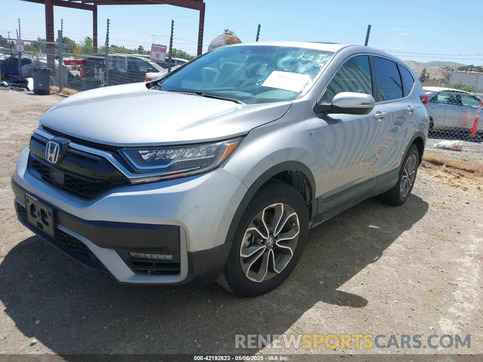 2 Photograph of a damaged car 7FART6H80ME030381 HONDA CR-V HYBRID 2021