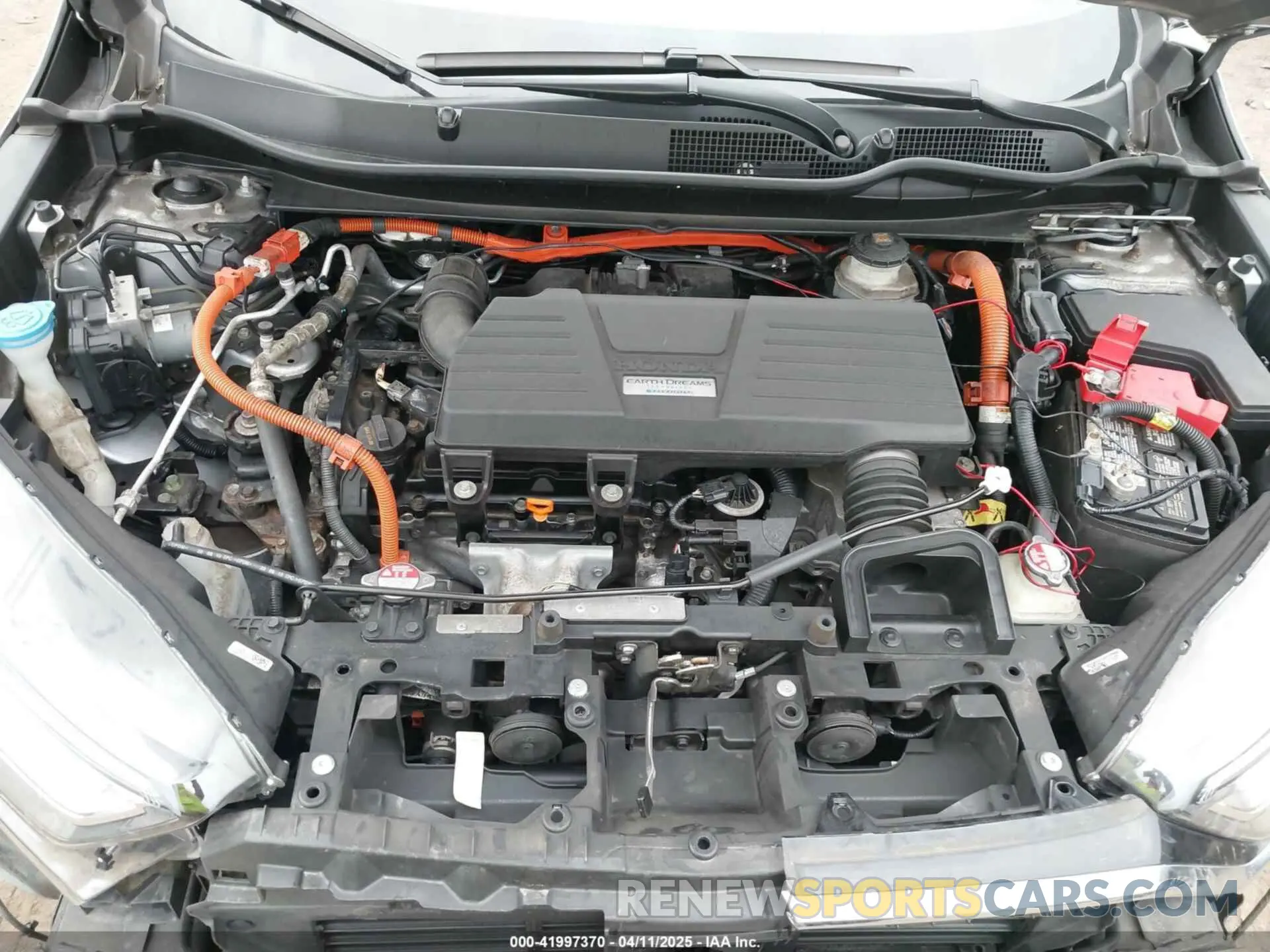 10 Photograph of a damaged car 7FART6H82ME006969 HONDA CR-V HYBRID 2021