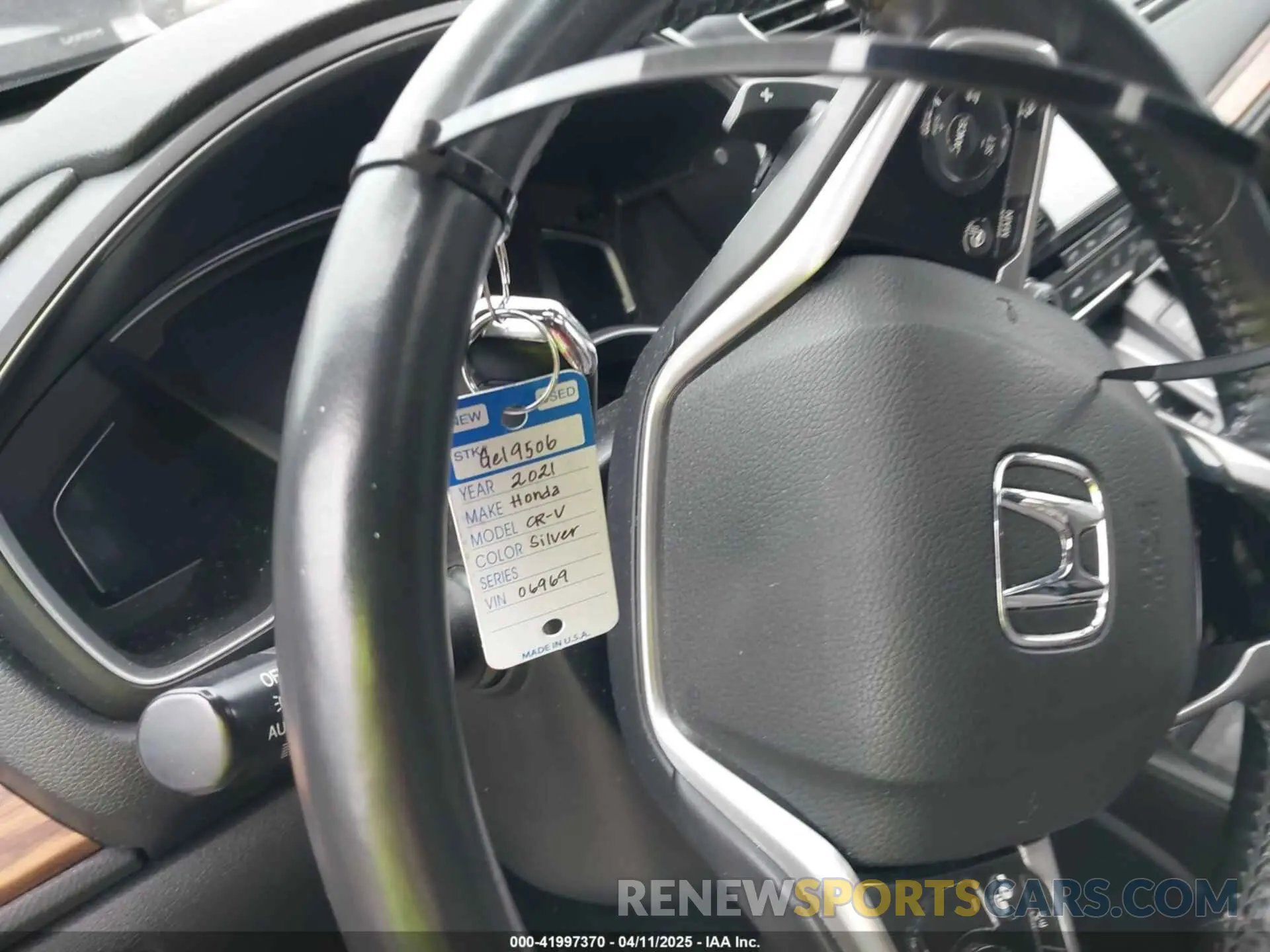 11 Photograph of a damaged car 7FART6H82ME006969 HONDA CR-V HYBRID 2021