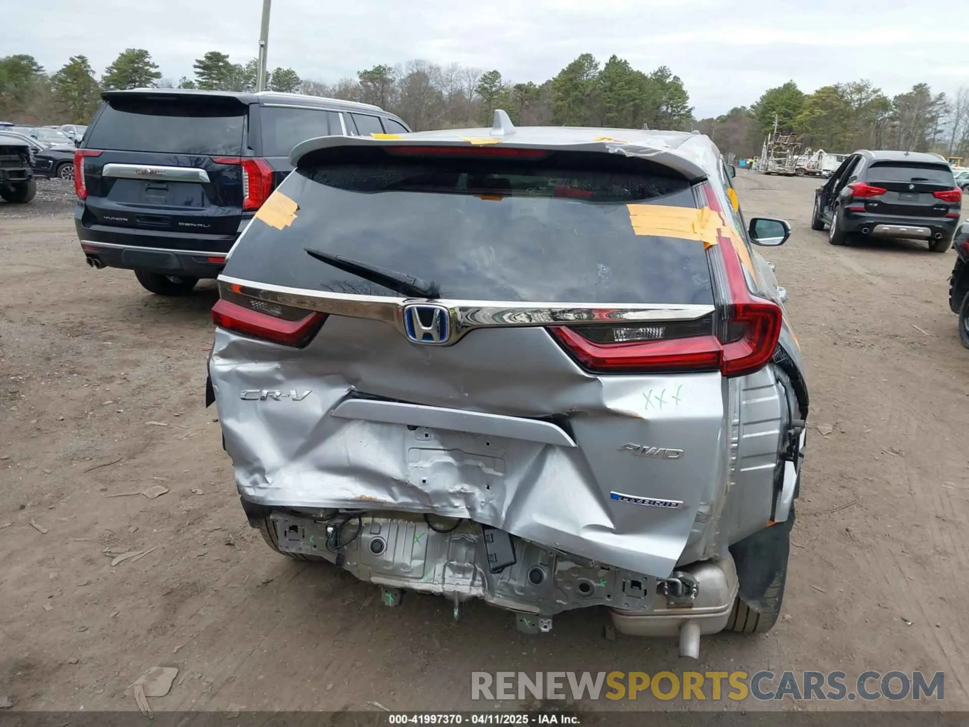 16 Photograph of a damaged car 7FART6H82ME006969 HONDA CR-V HYBRID 2021