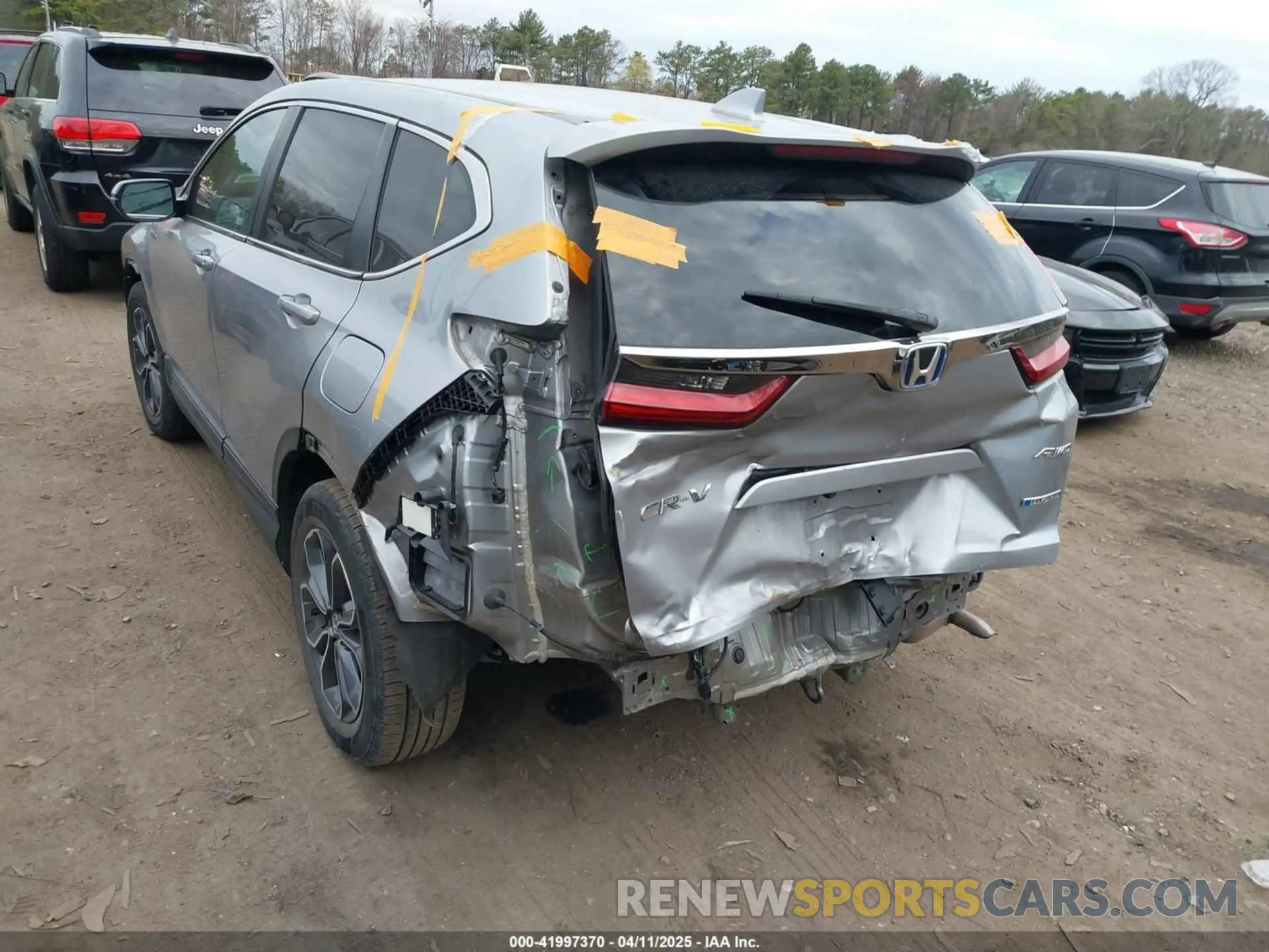 6 Photograph of a damaged car 7FART6H82ME006969 HONDA CR-V HYBRID 2021