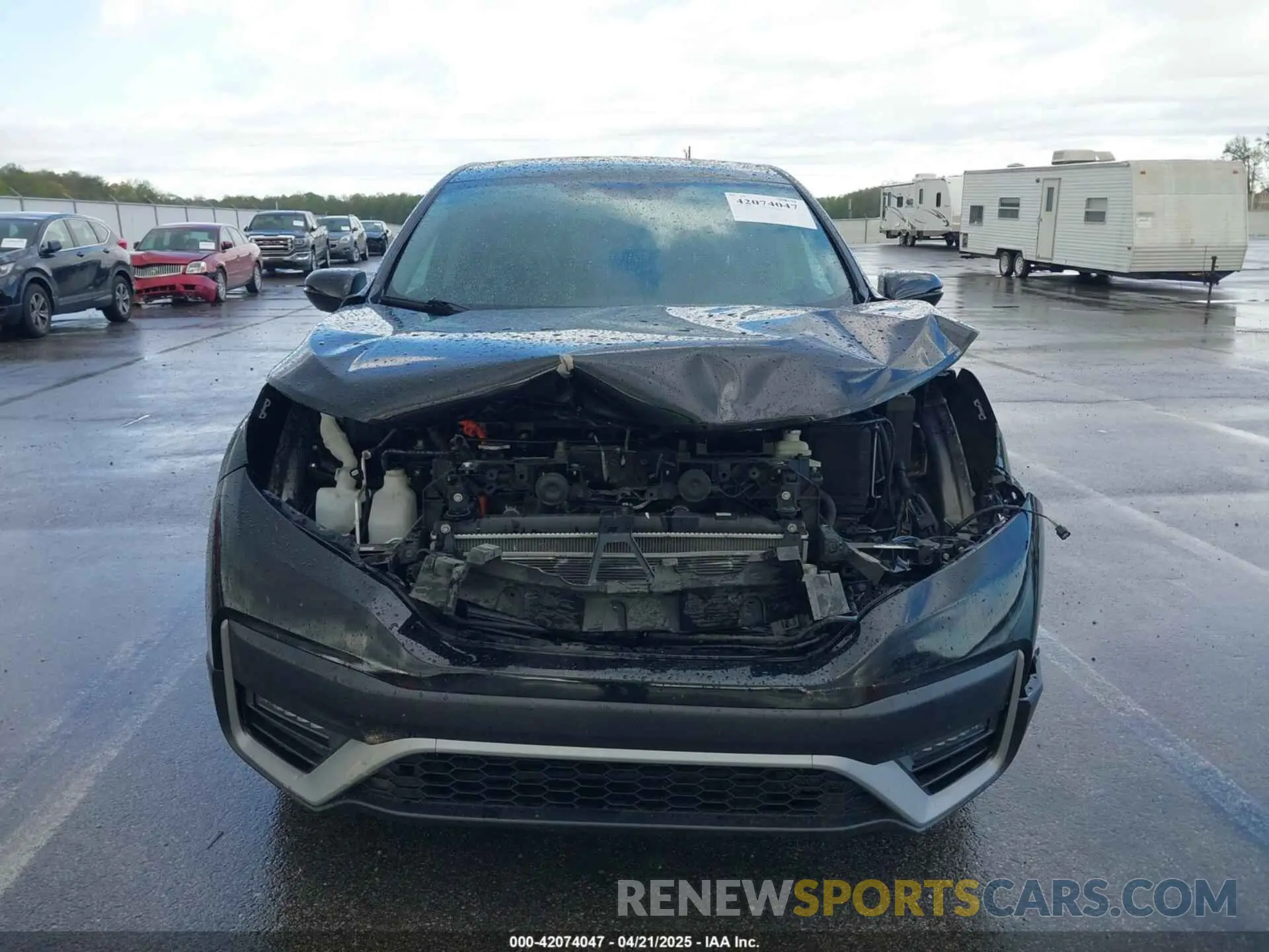 13 Photograph of a damaged car 7FART6H82ME027336 HONDA CR-V HYBRID 2021