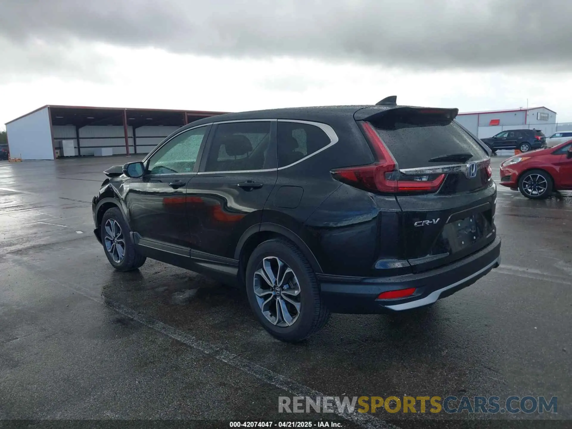 3 Photograph of a damaged car 7FART6H82ME027336 HONDA CR-V HYBRID 2021