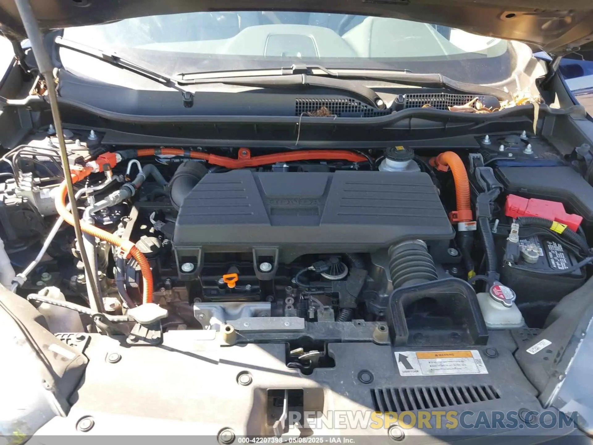 10 Photograph of a damaged car 7FART6H88ME017622 HONDA CR-V HYBRID 2021