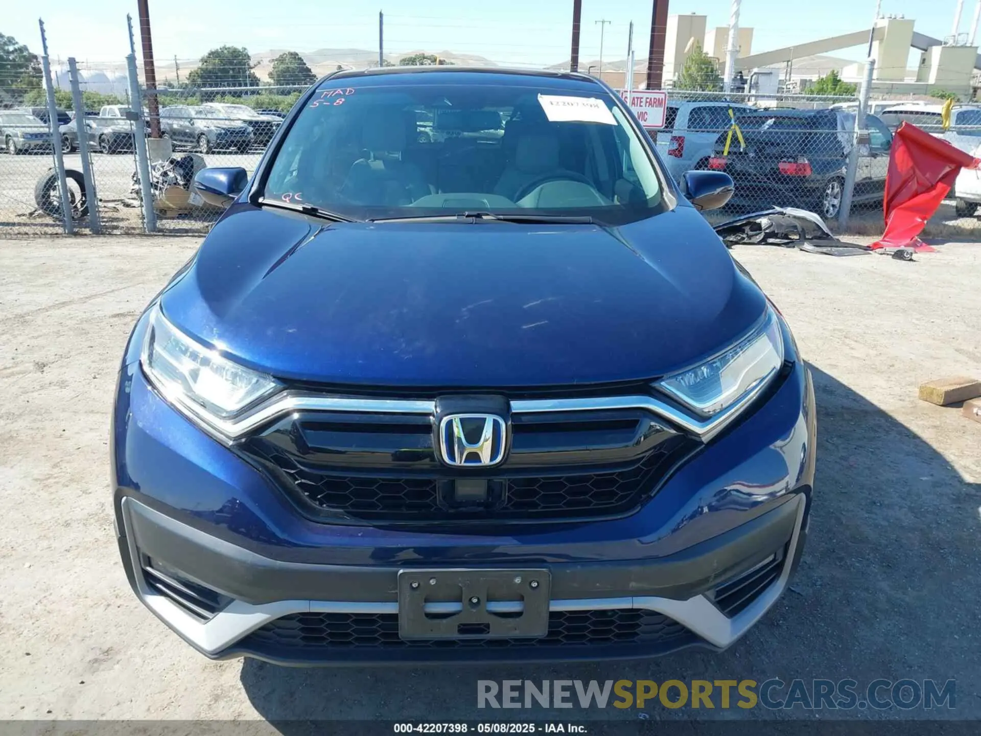 13 Photograph of a damaged car 7FART6H88ME017622 HONDA CR-V HYBRID 2021