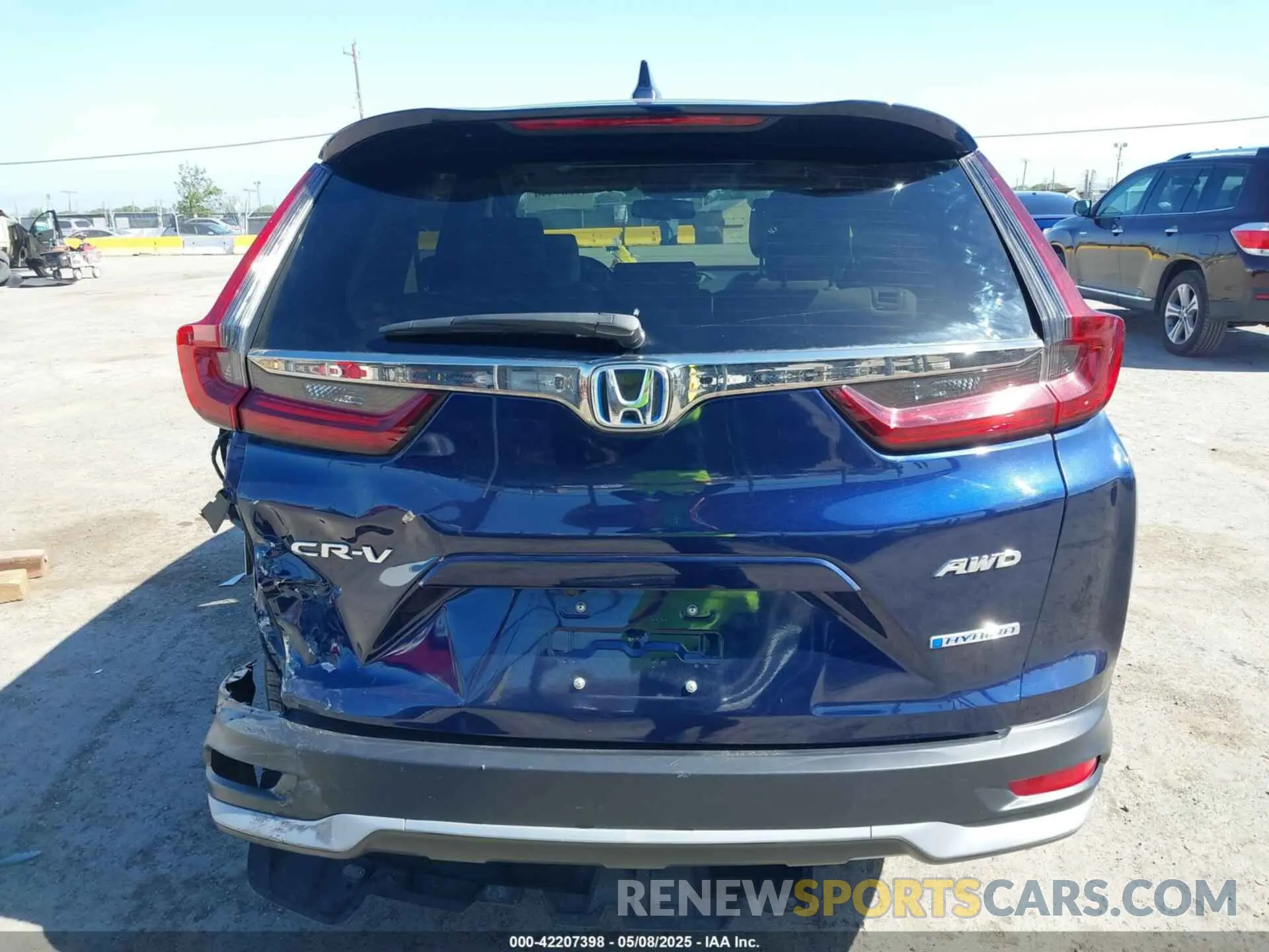 17 Photograph of a damaged car 7FART6H88ME017622 HONDA CR-V HYBRID 2021