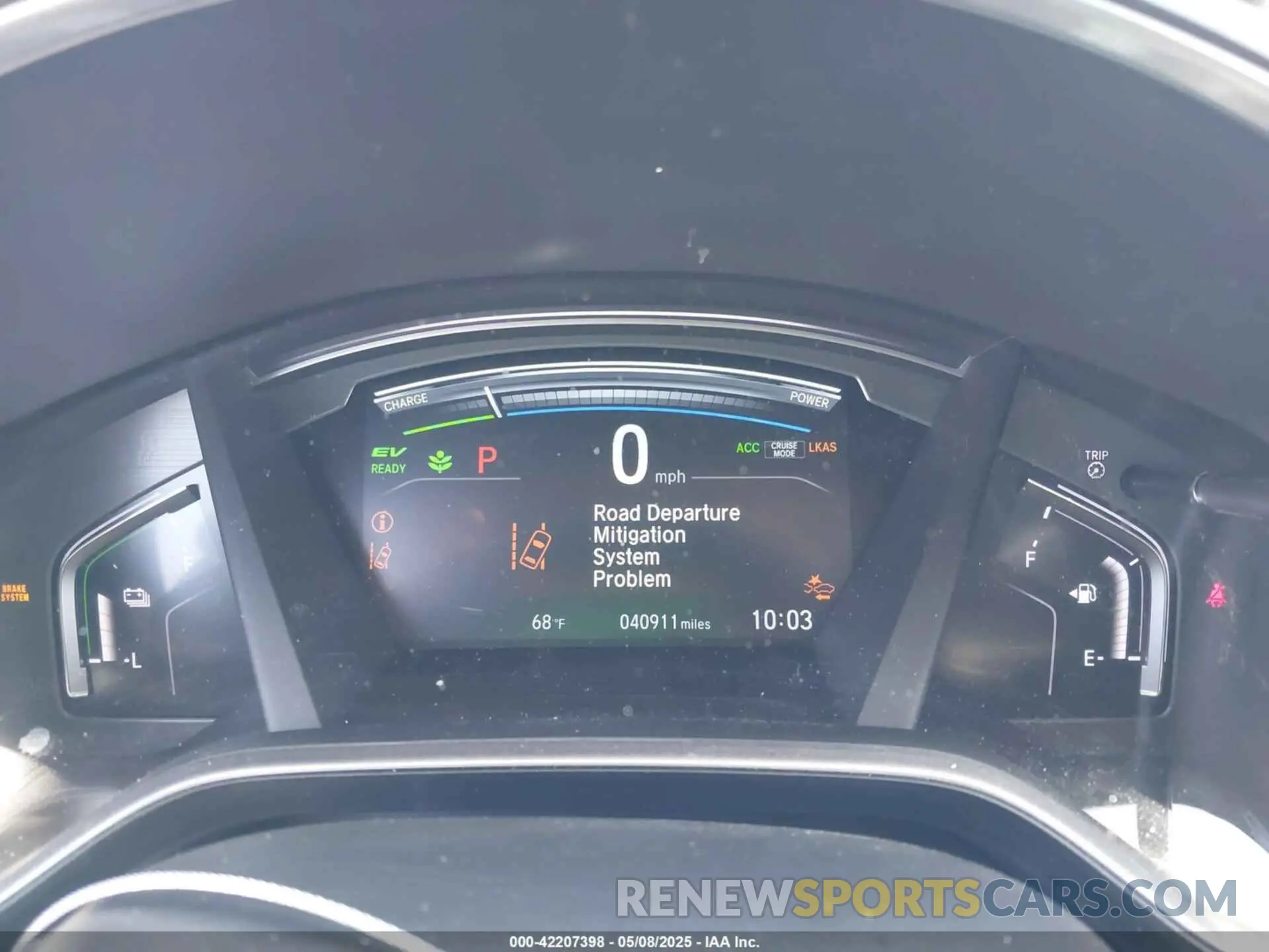 7 Photograph of a damaged car 7FART6H88ME017622 HONDA CR-V HYBRID 2021