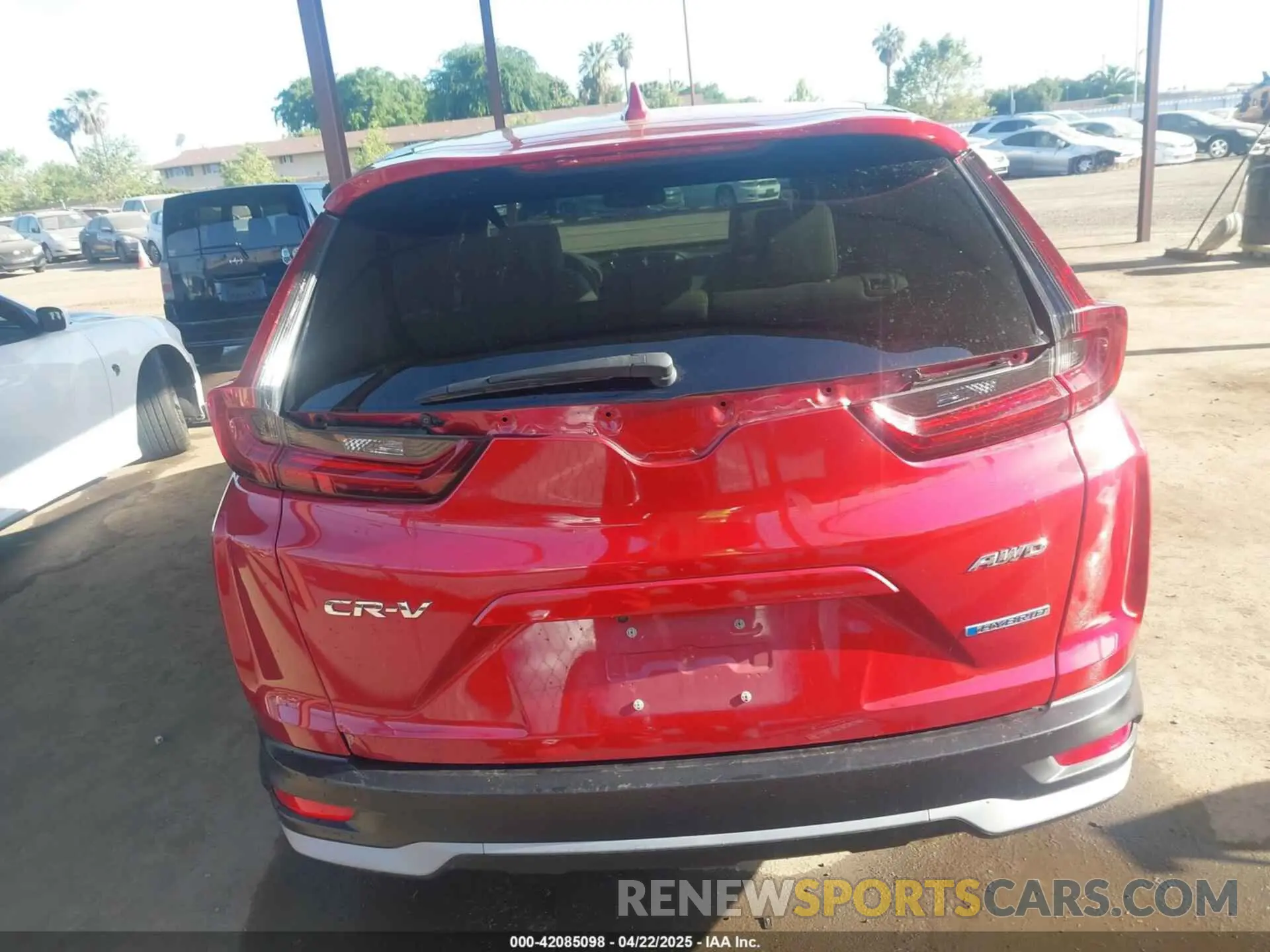 17 Photograph of a damaged car 7FART6H88ME027762 HONDA CR-V HYBRID 2021