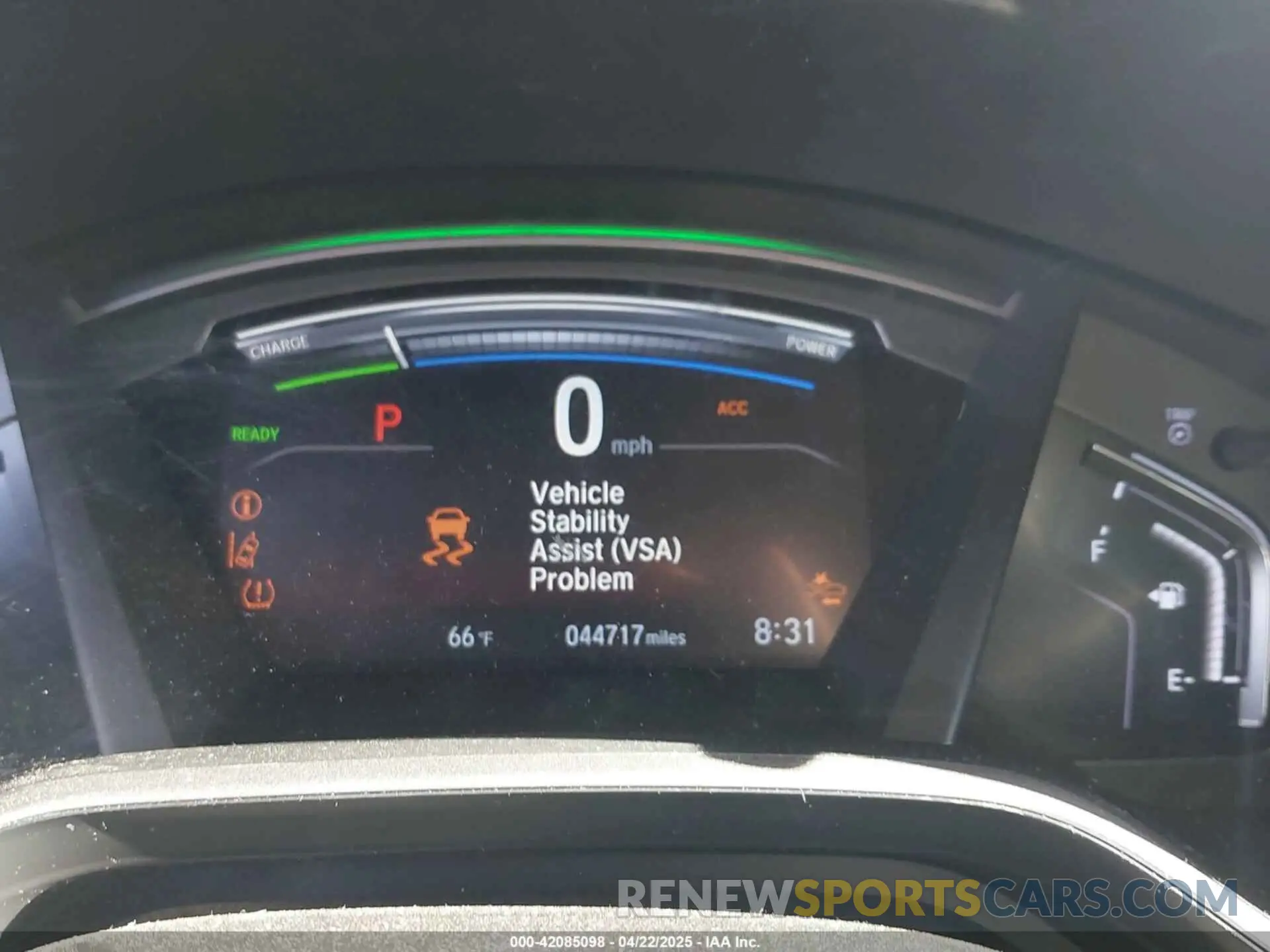 7 Photograph of a damaged car 7FART6H88ME027762 HONDA CR-V HYBRID 2021