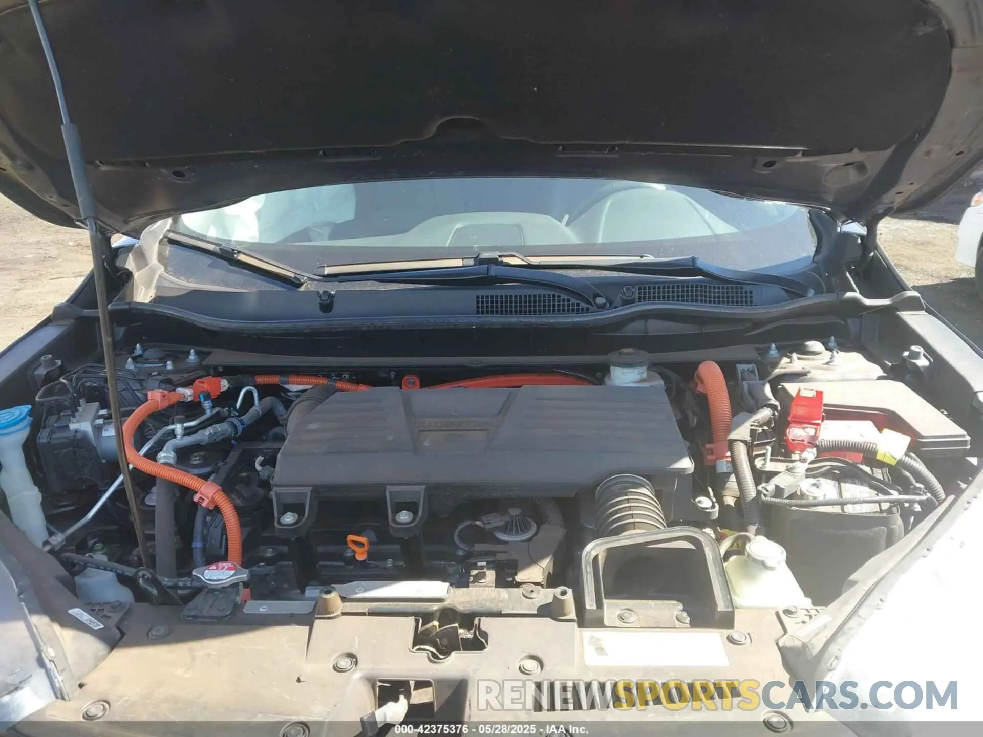 10 Photograph of a damaged car 7FART6H88ME036428 HONDA CR-V HYBRID 2021