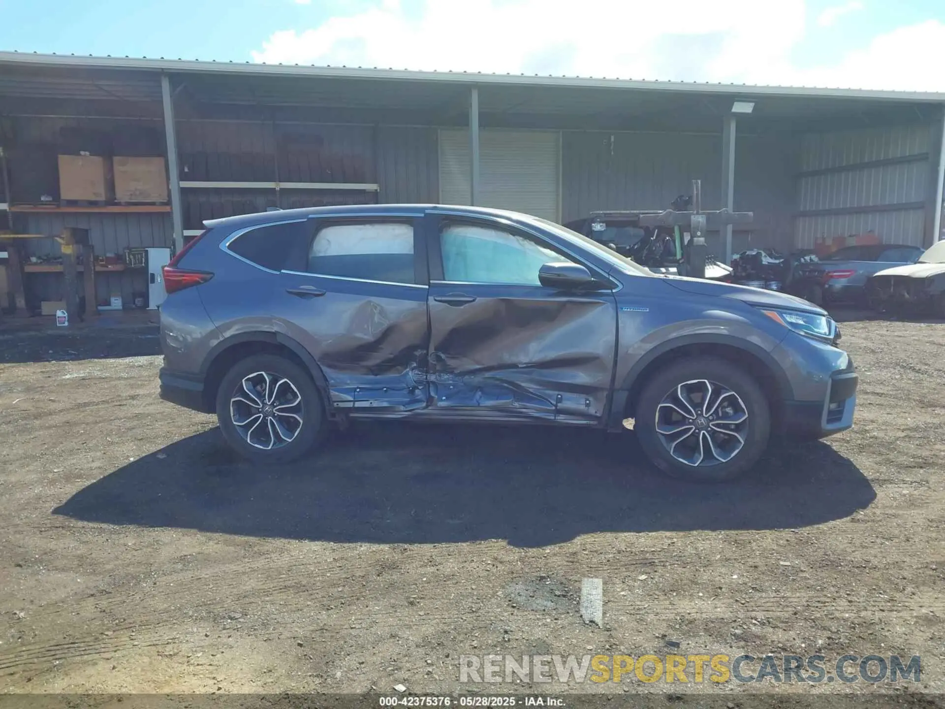13 Photograph of a damaged car 7FART6H88ME036428 HONDA CR-V HYBRID 2021