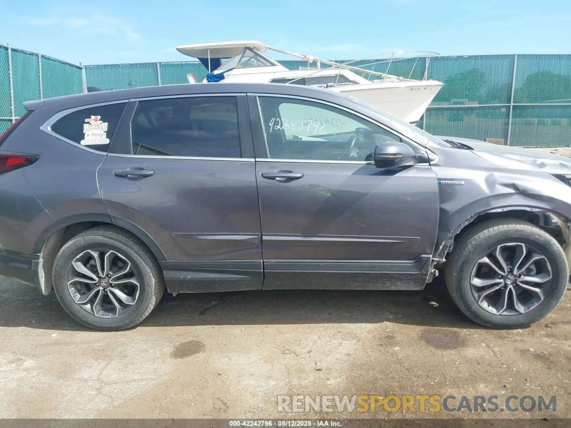 14 Photograph of a damaged car 7FART6H89ME010307 HONDA CR-V HYBRID 2021