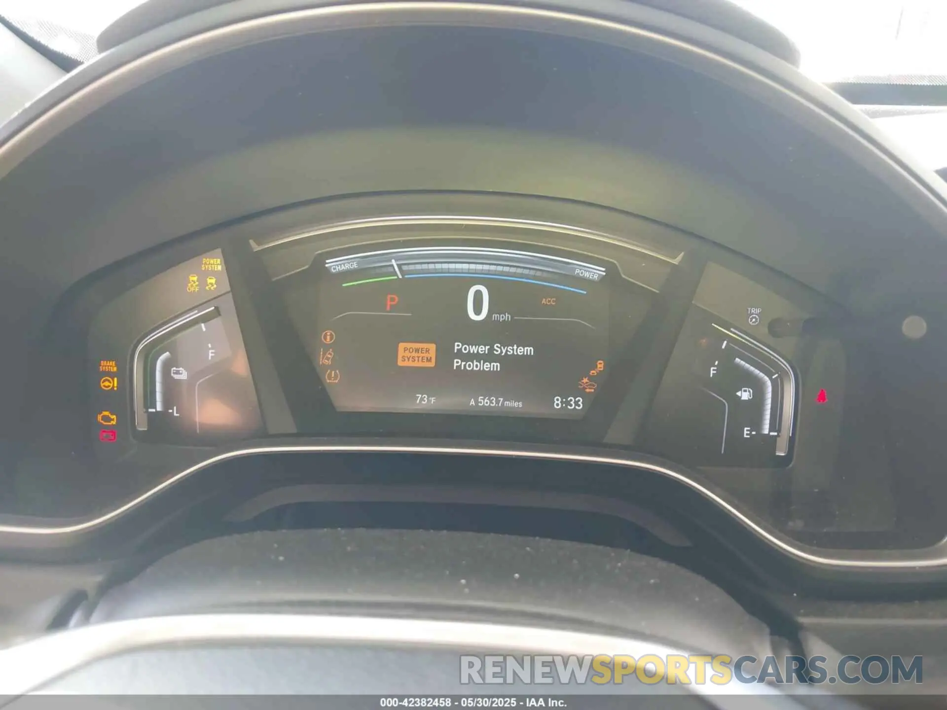 7 Photograph of a damaged car 5J6RT6H58NL008347 HONDA CR-V HYBRID 2022