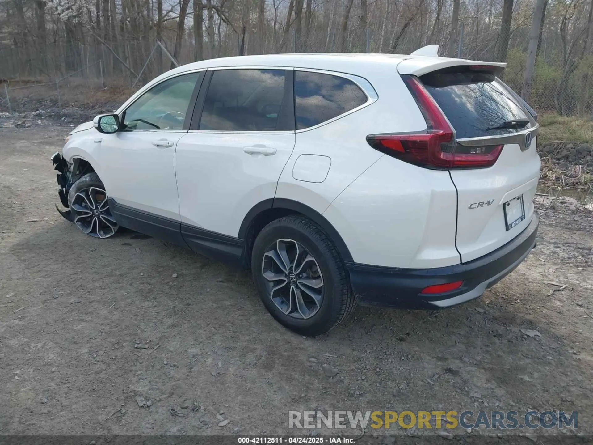 3 Photograph of a damaged car 5J6RT6H80NL002696 HONDA CR-V HYBRID 2022