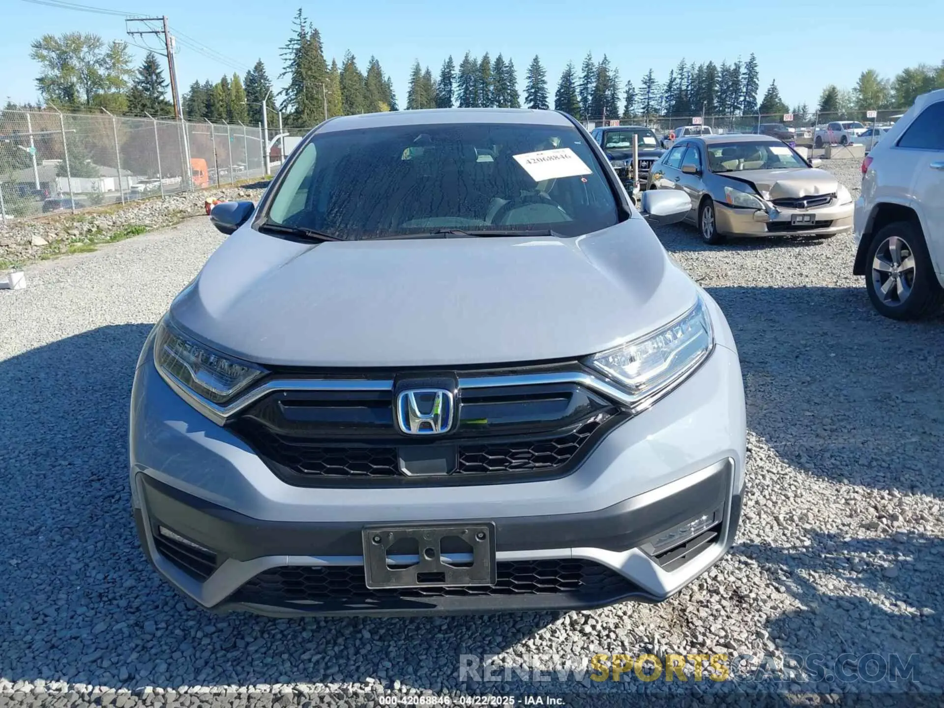 13 Photograph of a damaged car 5J6RT6H80NL020258 HONDA CR-V HYBRID 2022