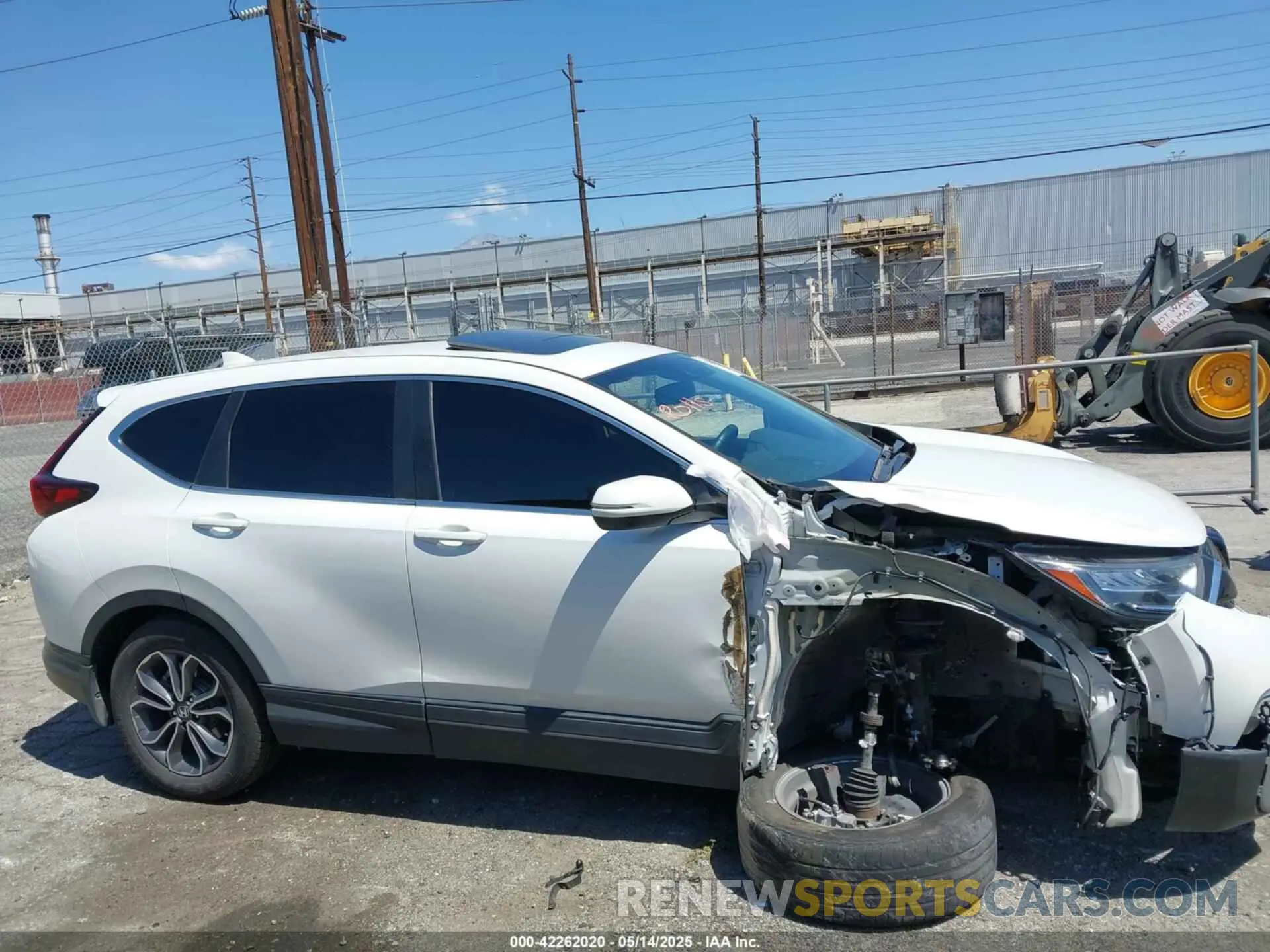 14 Photograph of a damaged car 5J6RT6H80NL030272 HONDA CR-V HYBRID 2022