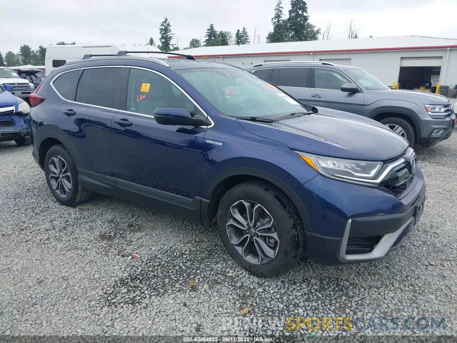 1 Photograph of a damaged car 5J6RT6H84NL024605 HONDA CR-V HYBRID 2022