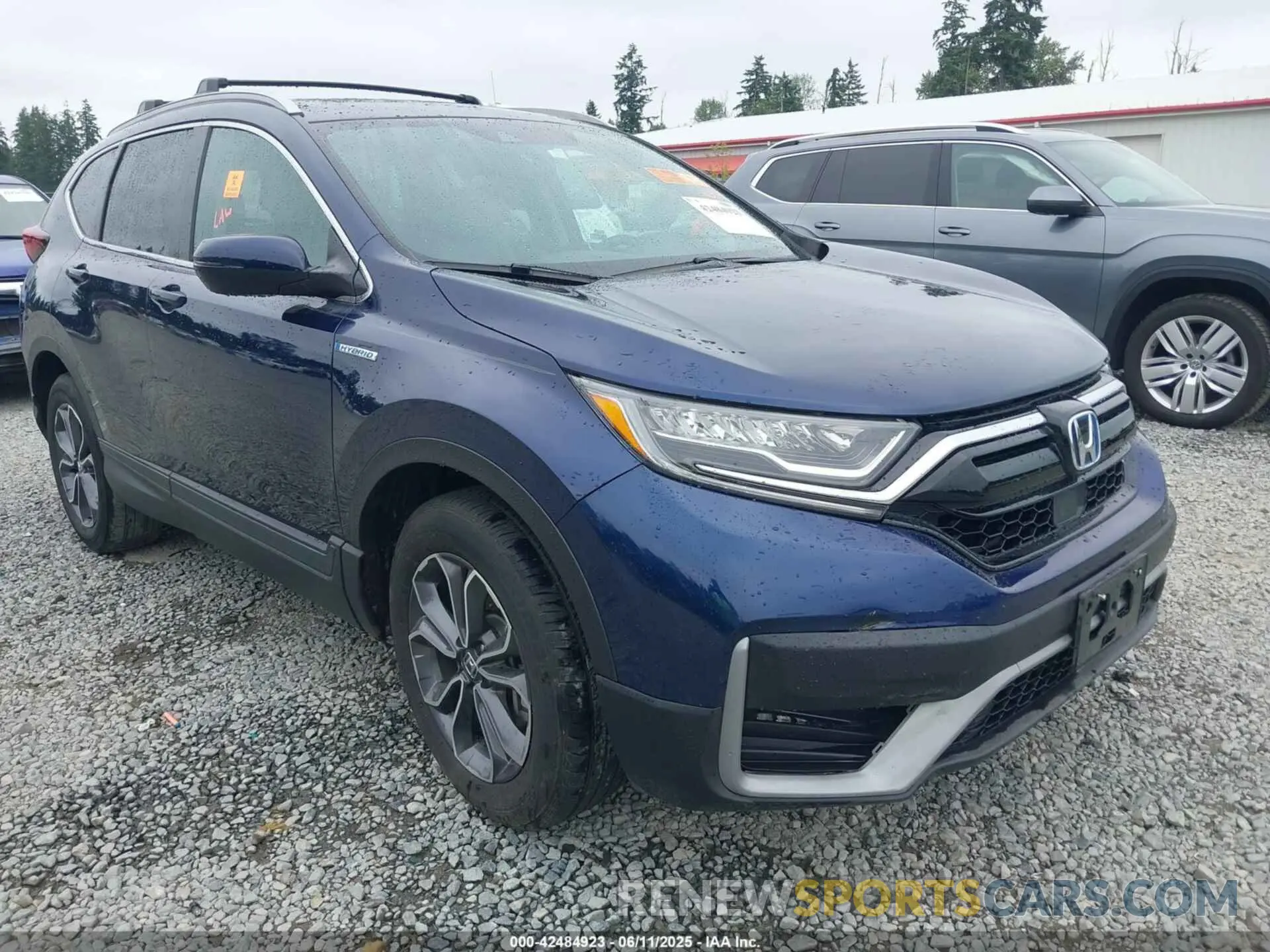 6 Photograph of a damaged car 5J6RT6H84NL024605 HONDA CR-V HYBRID 2022