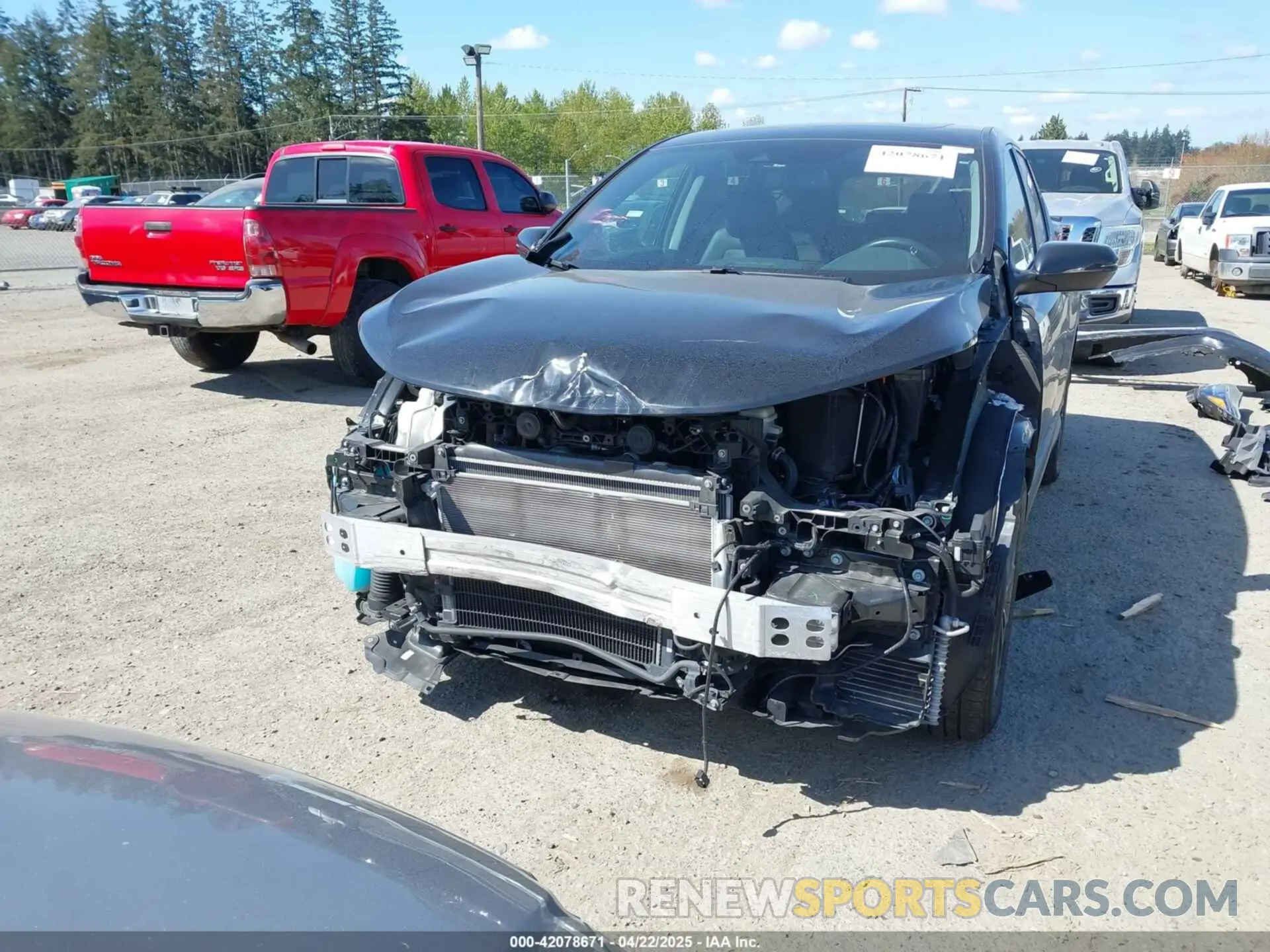 6 Photograph of a damaged car 5J6RT6H86NL032852 HONDA CR-V HYBRID 2022