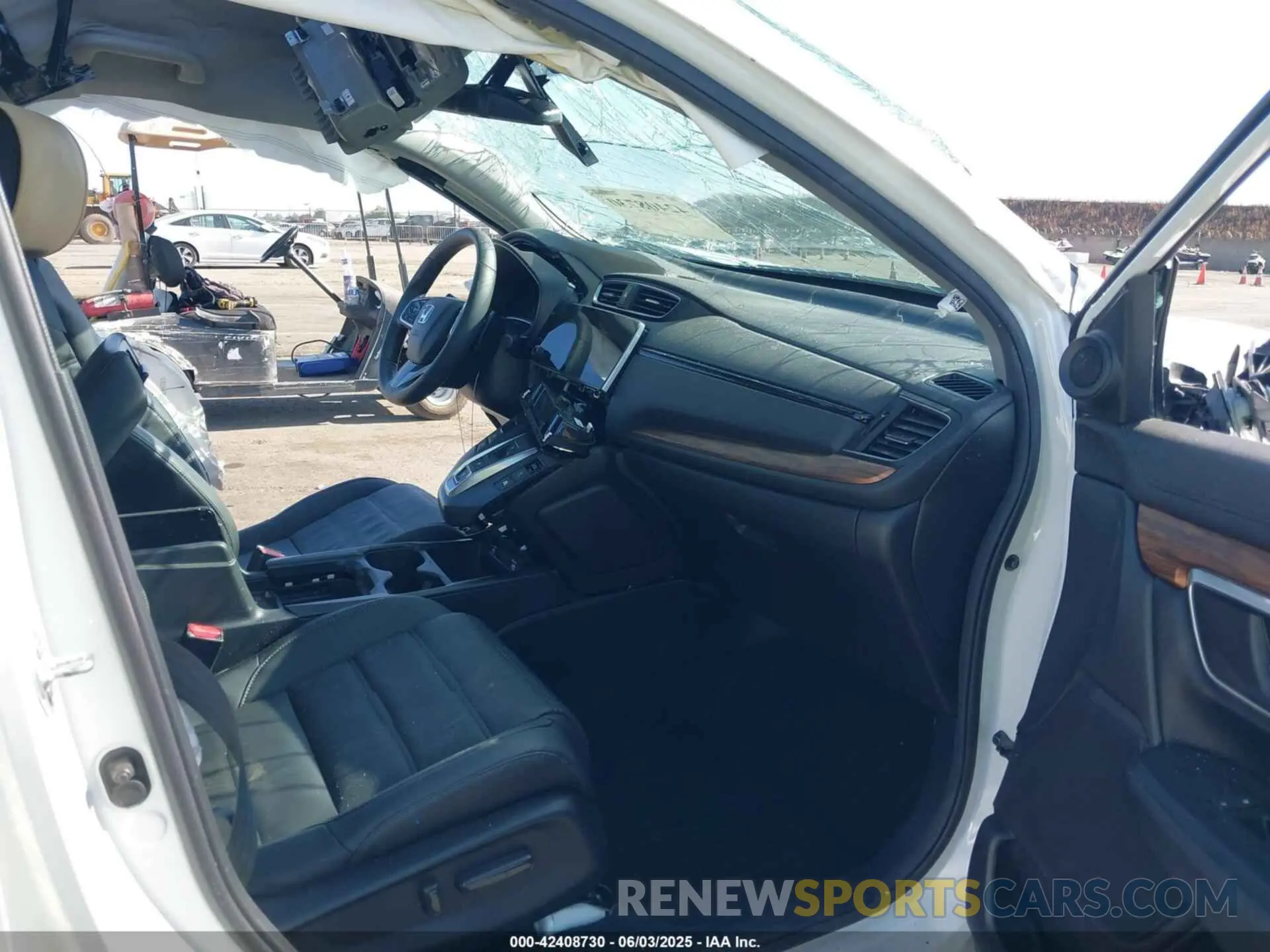 5 Photograph of a damaged car 5J6RT6H87NL041320 HONDA CR-V HYBRID 2022