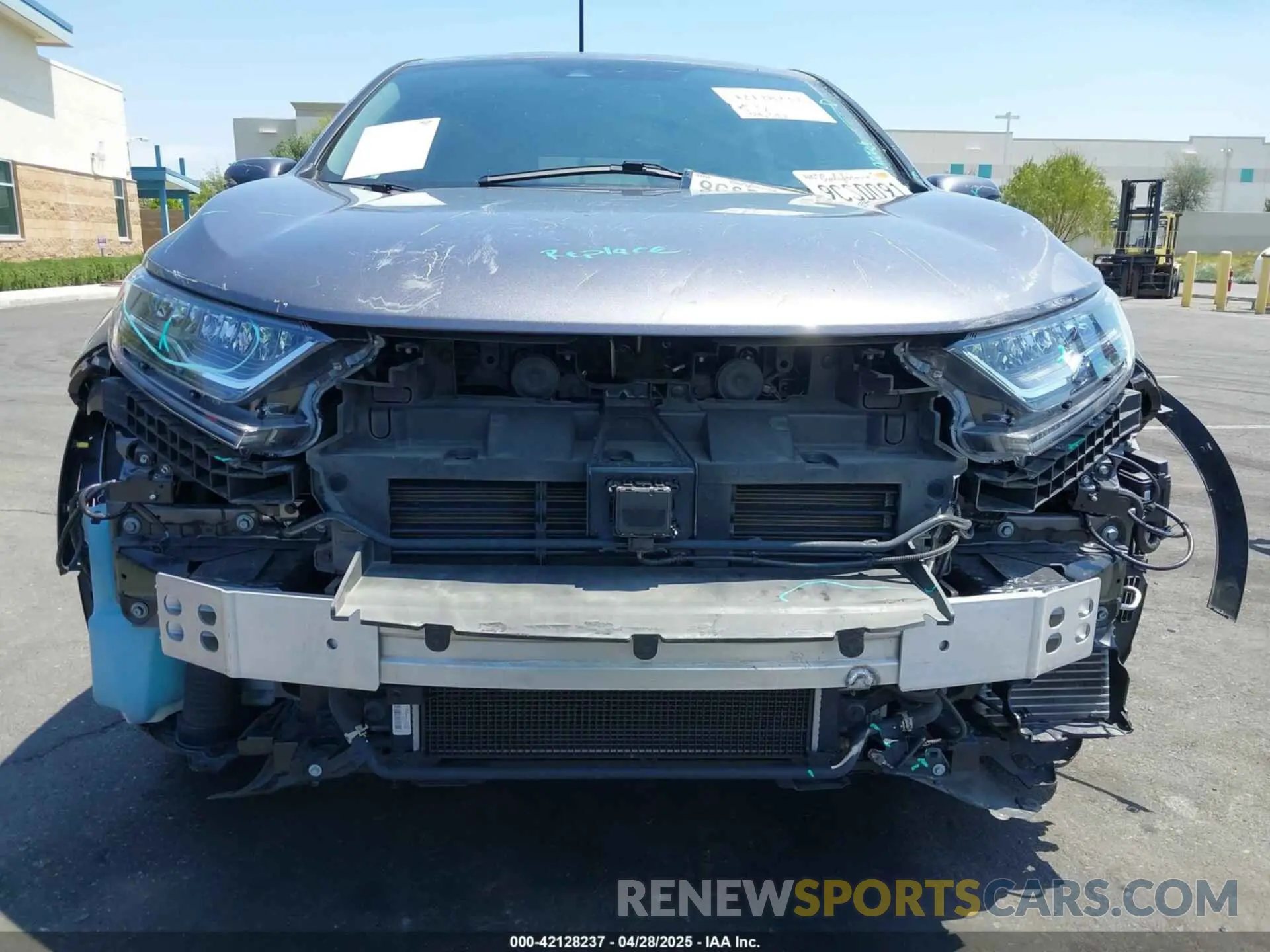 6 Photograph of a damaged car 5J6RT6H89NL042923 HONDA CR-V HYBRID 2022