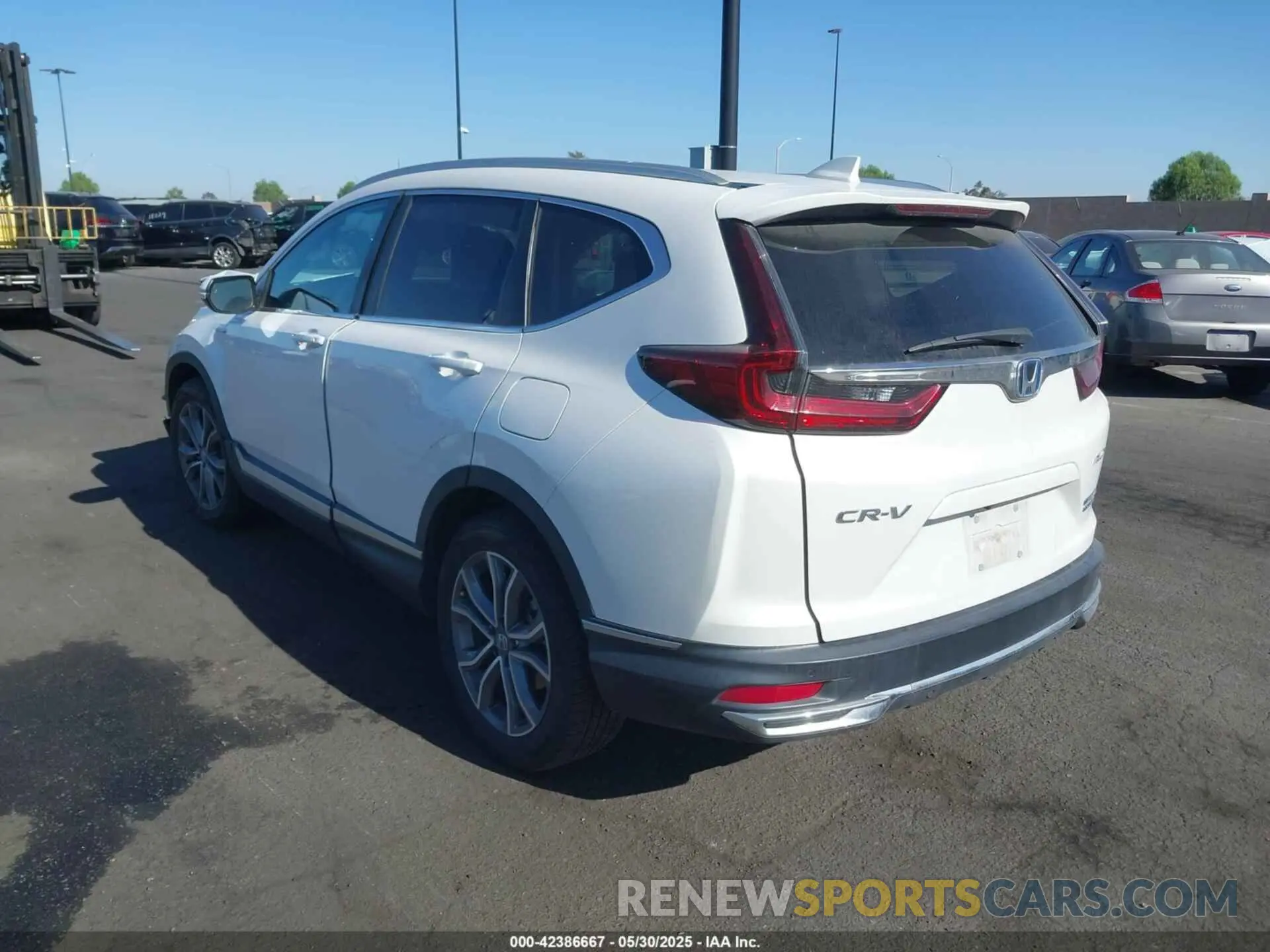 3 Photograph of a damaged car 5J6RT6H92NL003437 HONDA CR-V HYBRID 2022