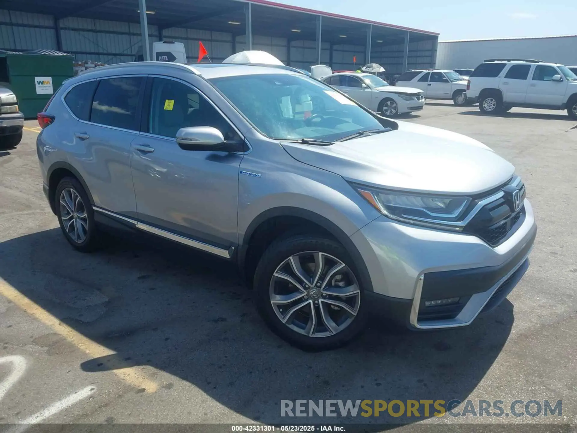 1 Photograph of a damaged car 5J6RT6H92NL004619 HONDA CR-V HYBRID 2022