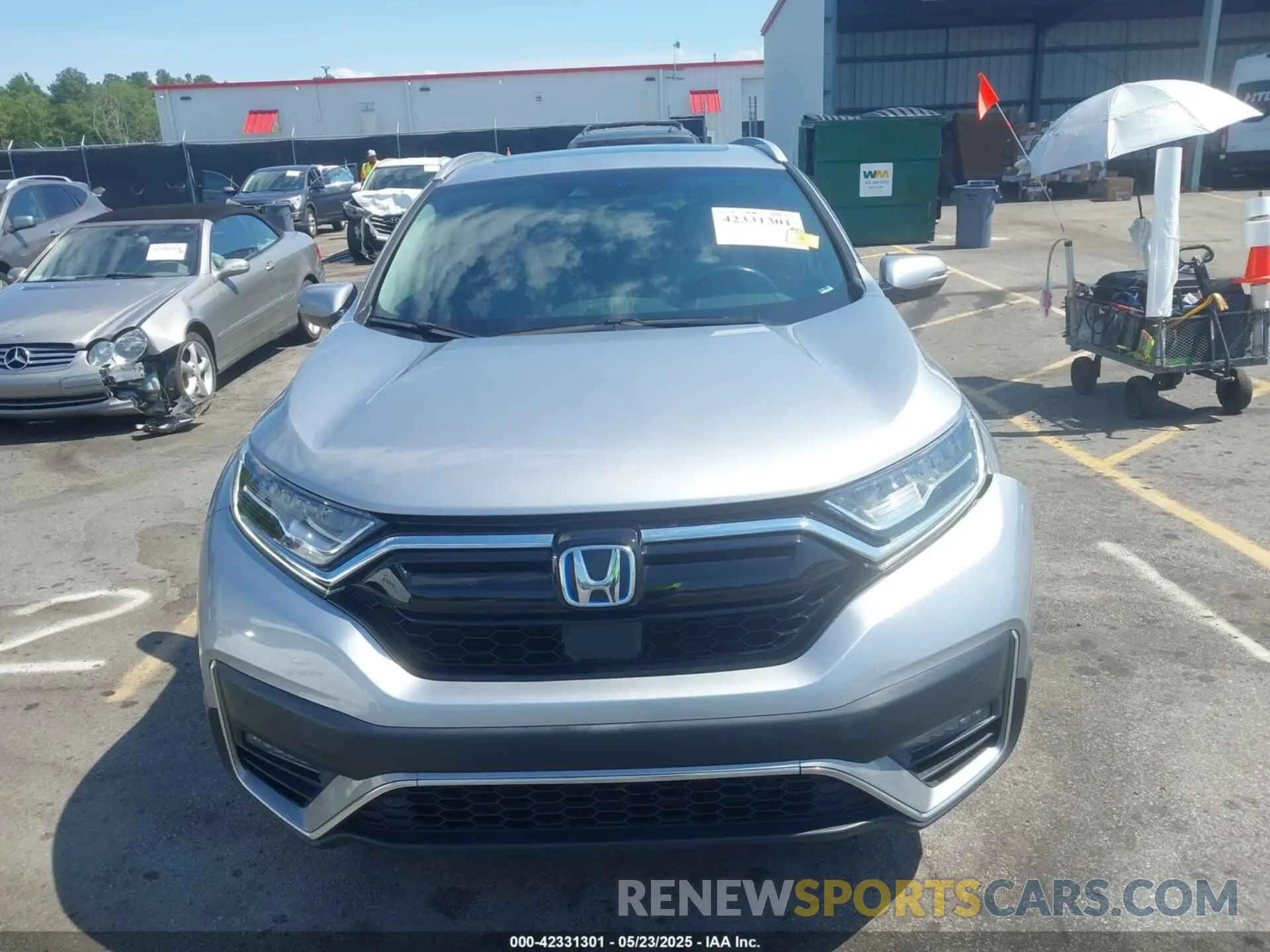 12 Photograph of a damaged car 5J6RT6H92NL004619 HONDA CR-V HYBRID 2022