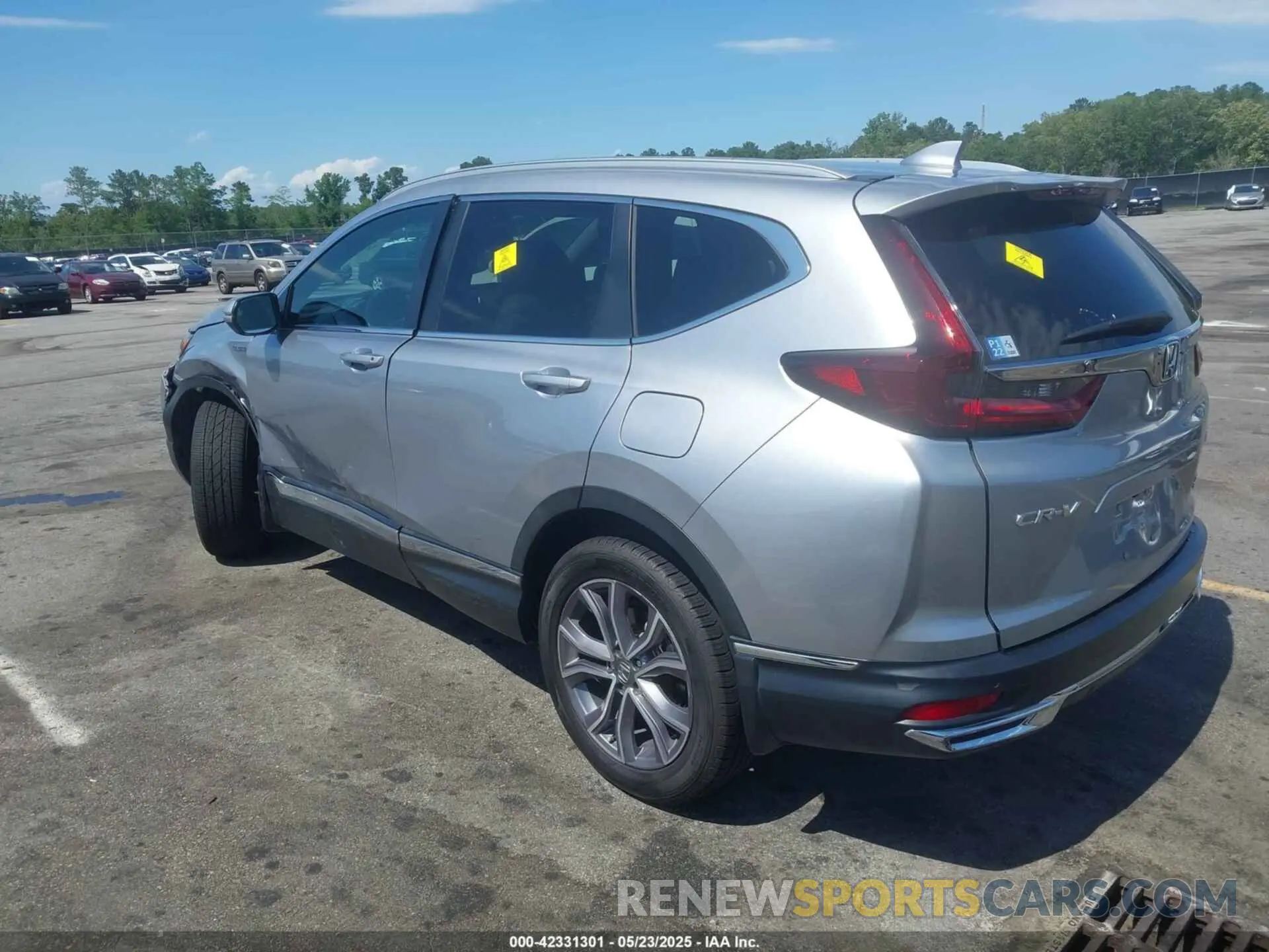 3 Photograph of a damaged car 5J6RT6H92NL004619 HONDA CR-V HYBRID 2022