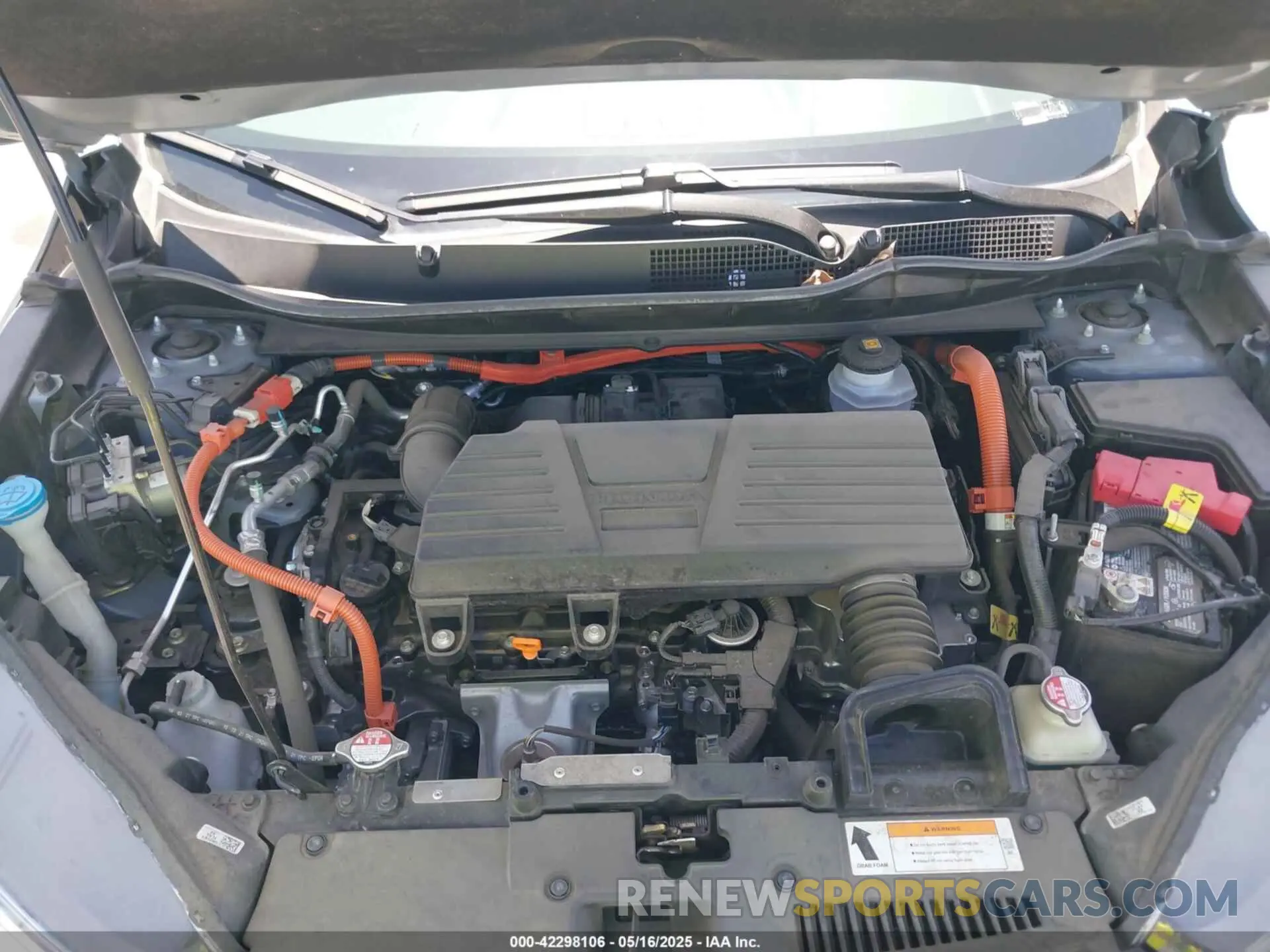 10 Photograph of a damaged car 5J6RT6H92NL025034 HONDA CR-V HYBRID 2022