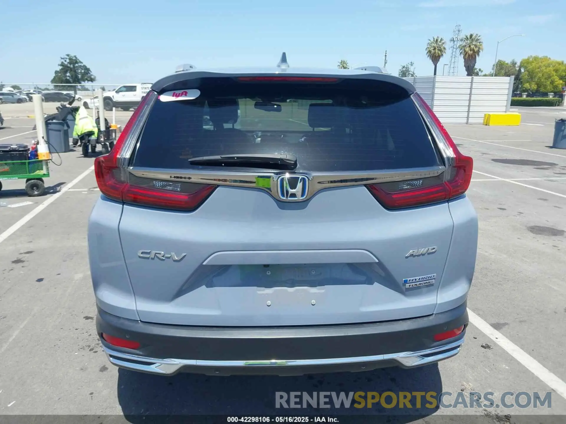 16 Photograph of a damaged car 5J6RT6H92NL025034 HONDA CR-V HYBRID 2022