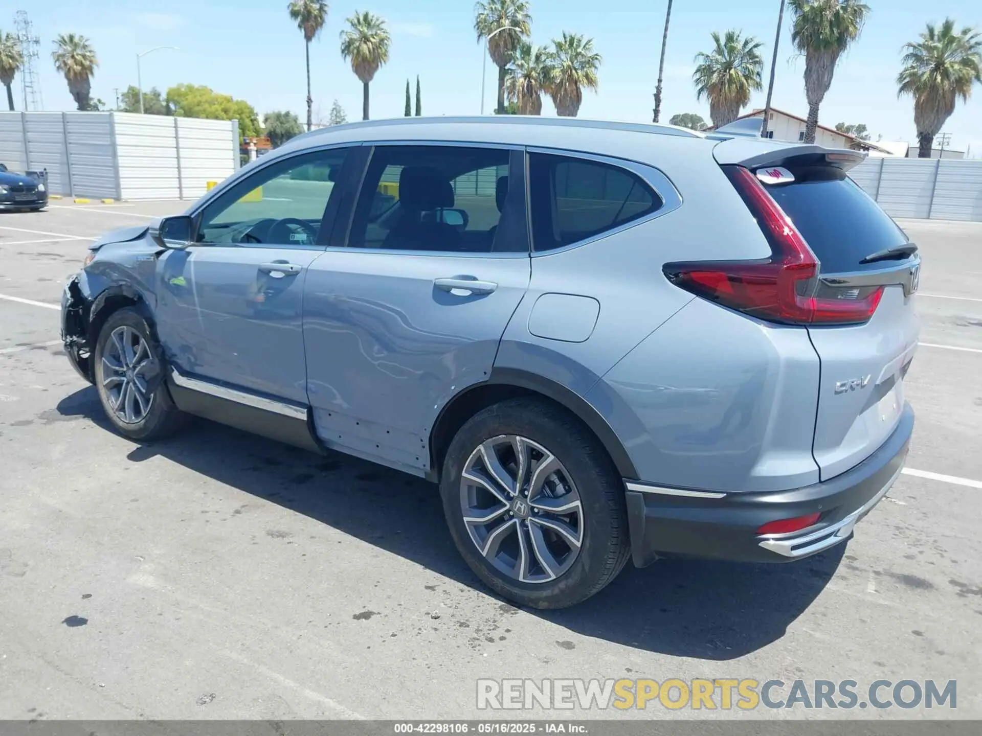 3 Photograph of a damaged car 5J6RT6H92NL025034 HONDA CR-V HYBRID 2022