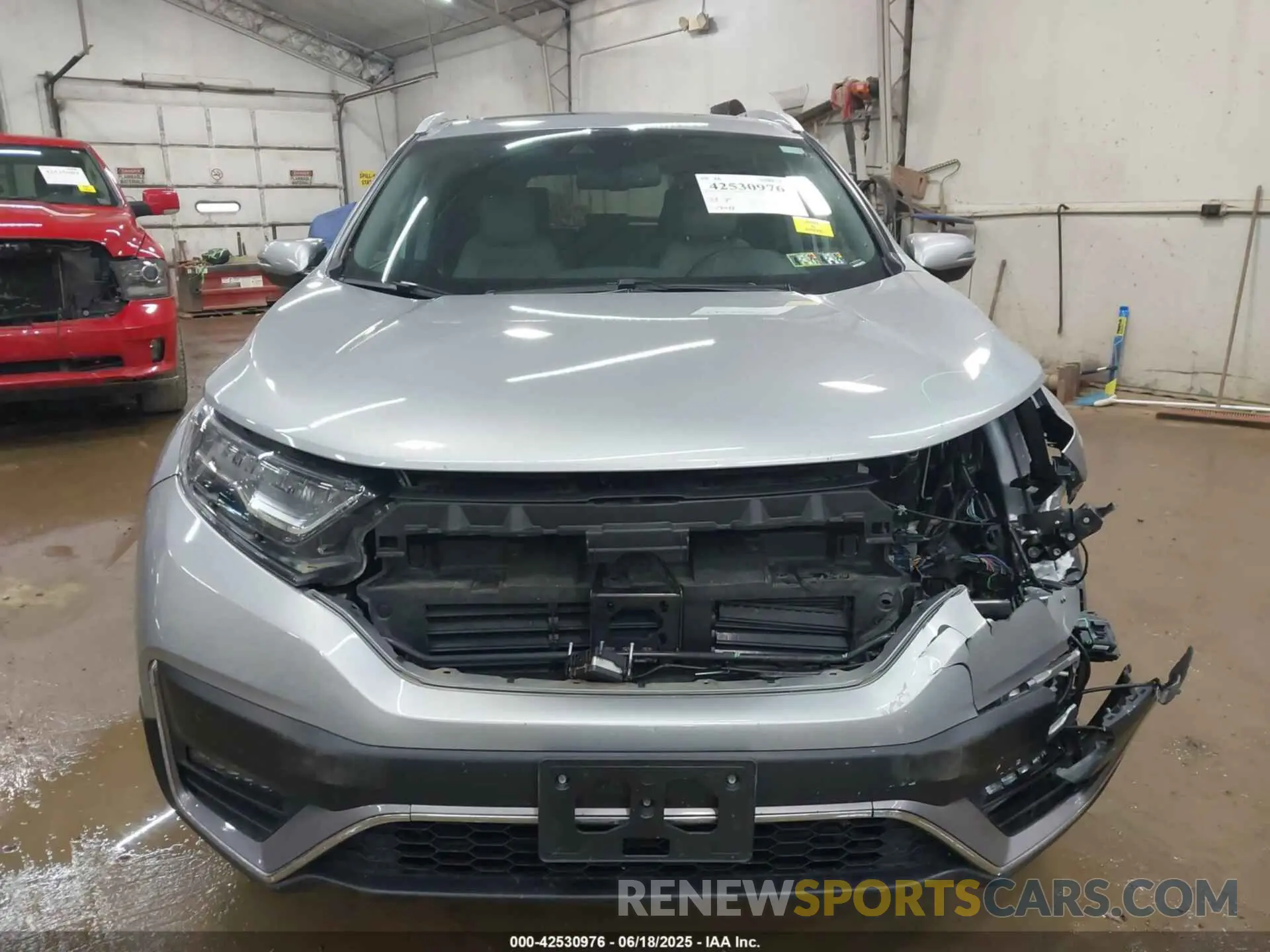 12 Photograph of a damaged car 5J6RT6H99NL012877 HONDA CR-V HYBRID 2022