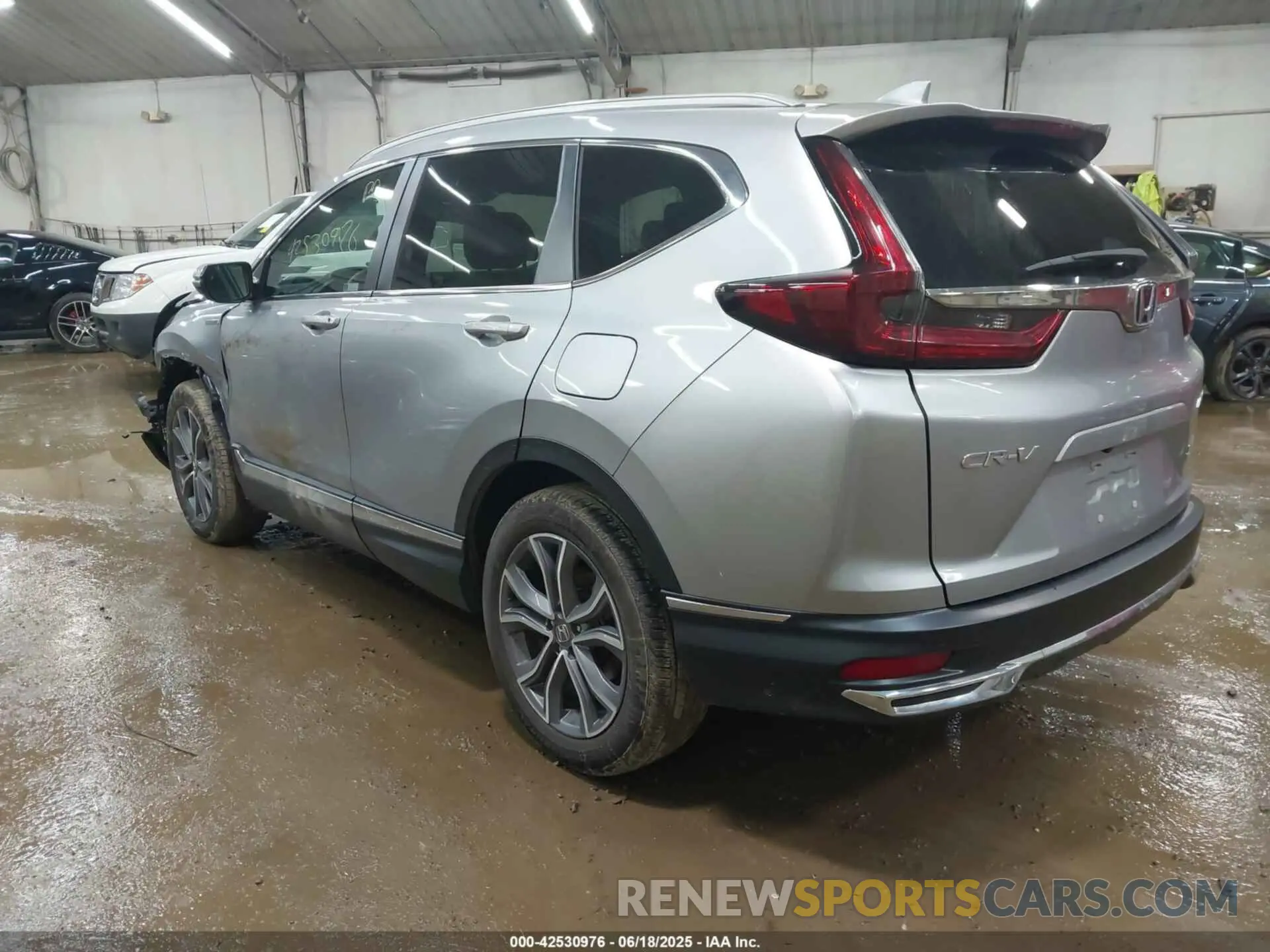 3 Photograph of a damaged car 5J6RT6H99NL012877 HONDA CR-V HYBRID 2022