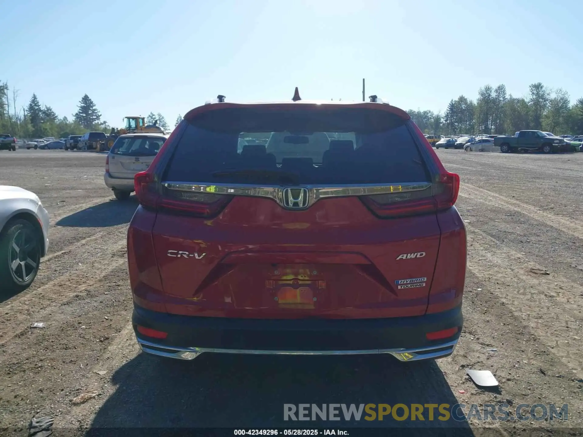 16 Photograph of a damaged car 5J6RT6H99NL039139 HONDA CR-V HYBRID 2022