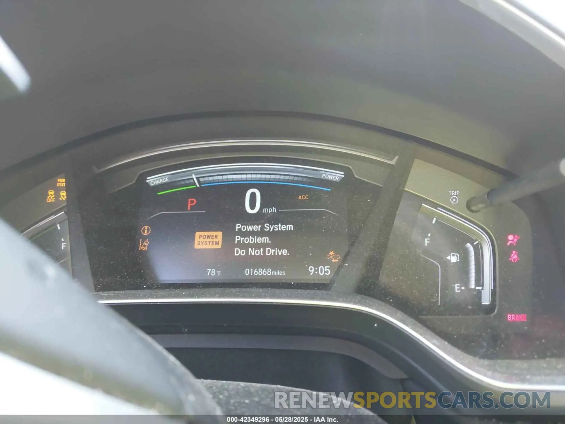 7 Photograph of a damaged car 5J6RT6H99NL039139 HONDA CR-V HYBRID 2022