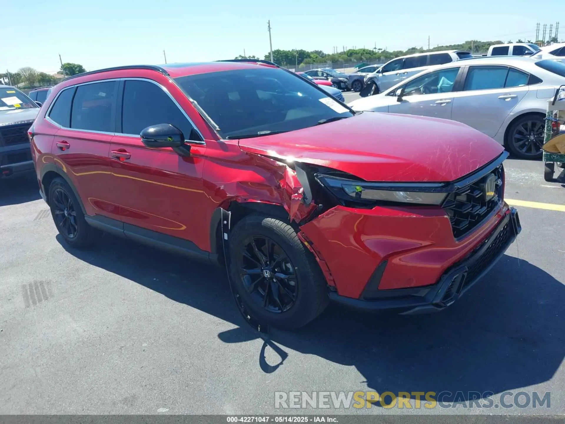 1 Photograph of a damaged car 2HKRS5H50PH710480 HONDA CR-V HYBRID 2023