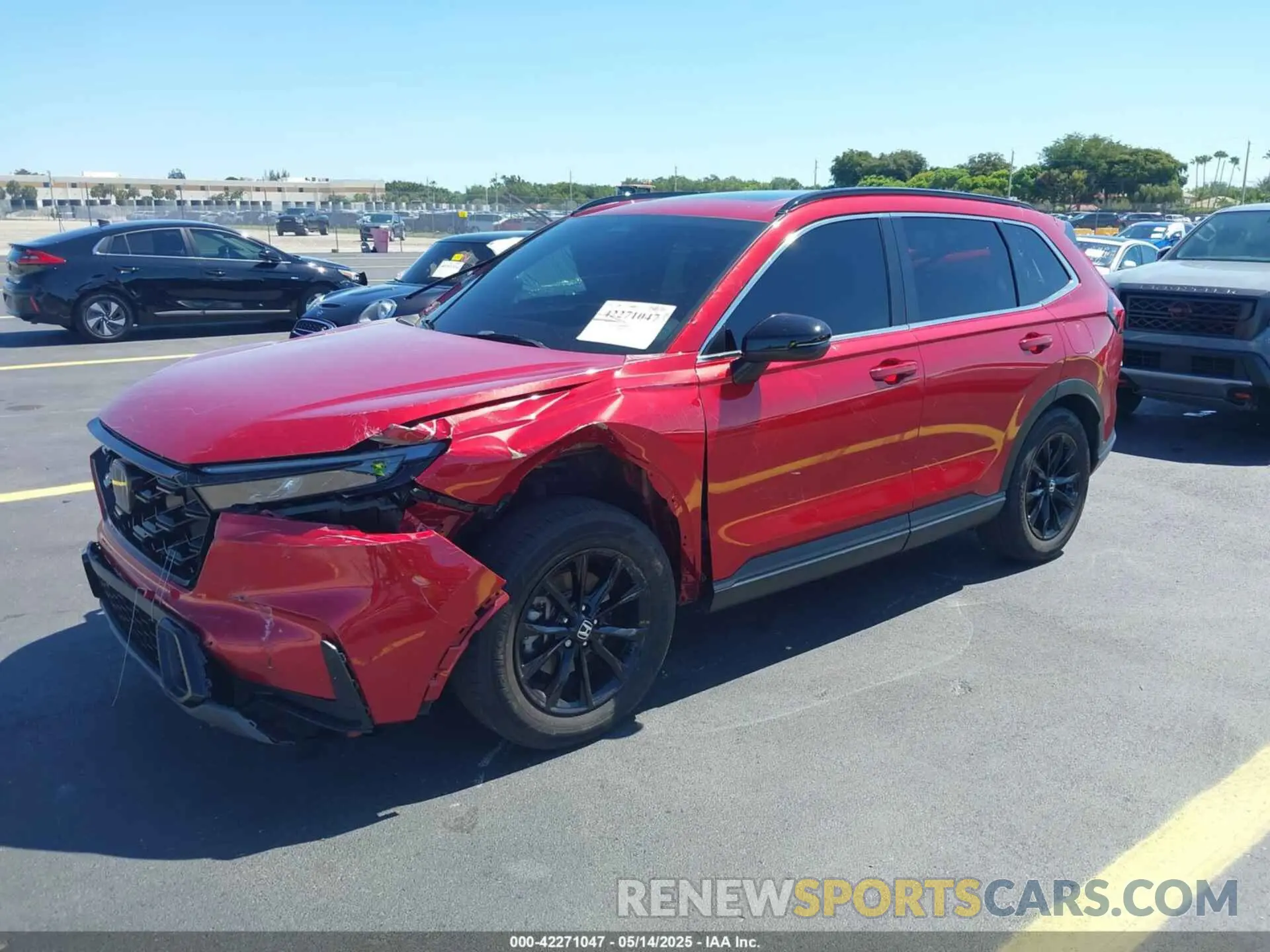 2 Photograph of a damaged car 2HKRS5H50PH710480 HONDA CR-V HYBRID 2023