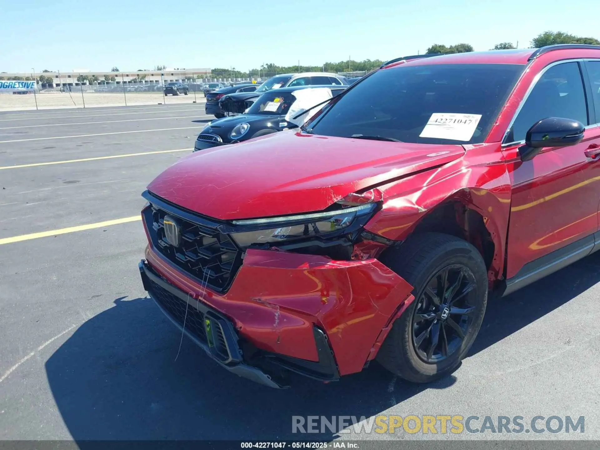 6 Photograph of a damaged car 2HKRS5H50PH710480 HONDA CR-V HYBRID 2023